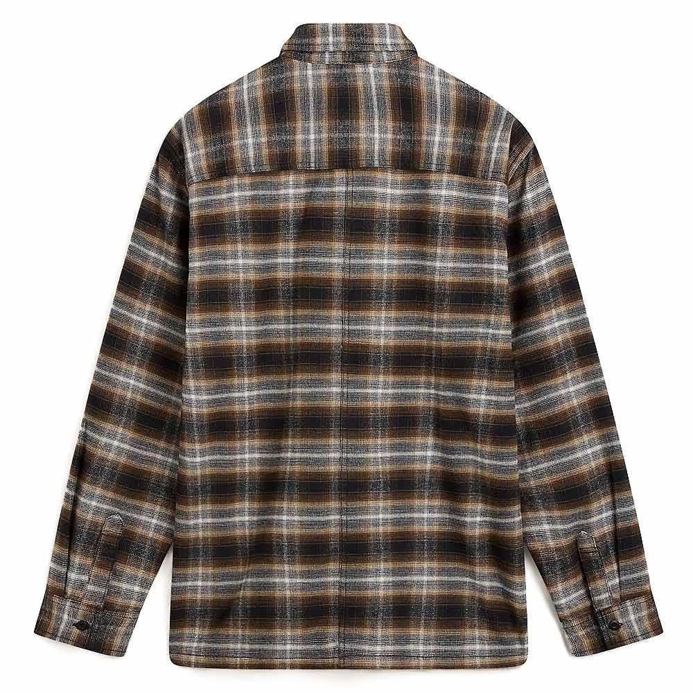  Vans Montwood Zip Flannel Shirt - Black and Sepia、mySite、merchandisen