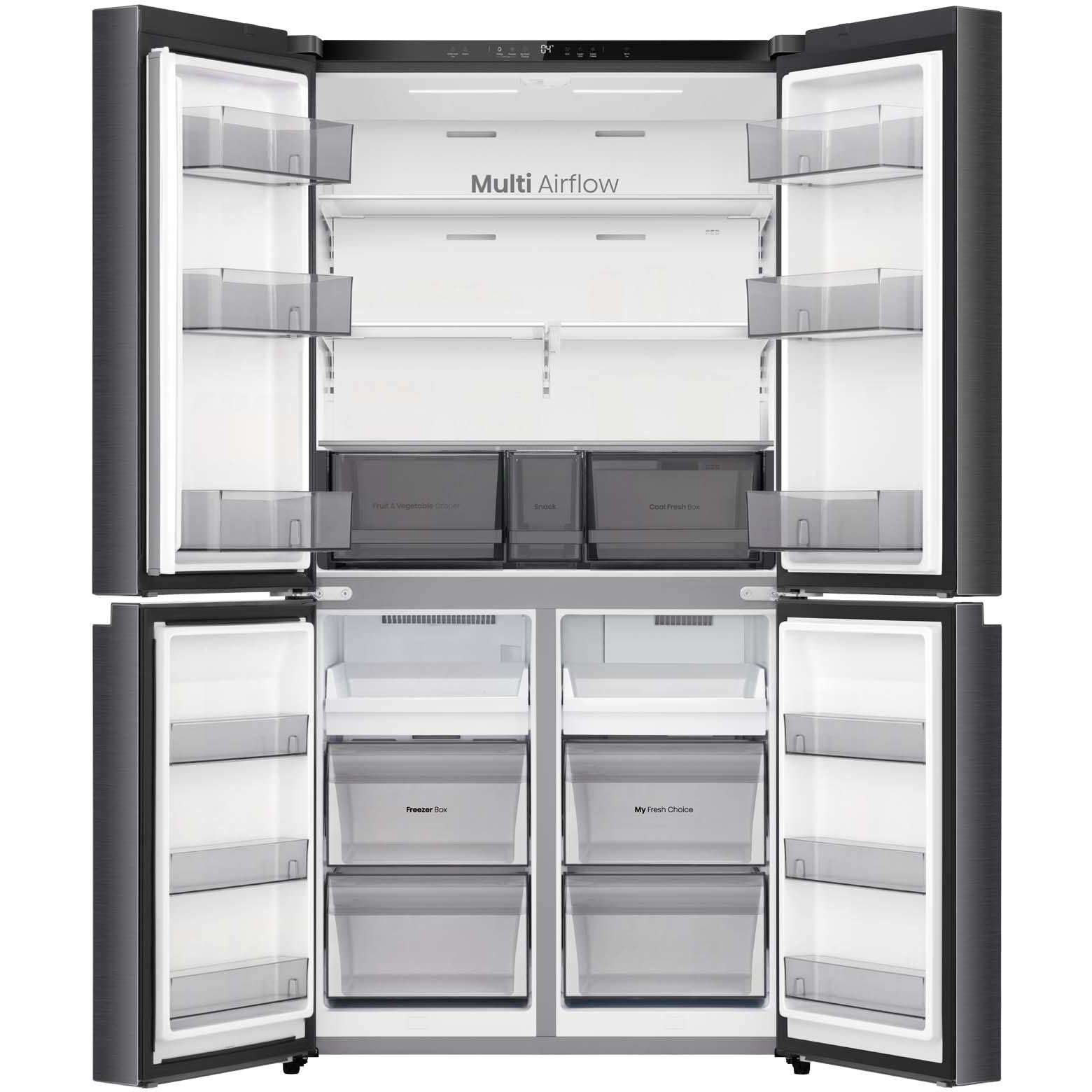 Hisense HRCD640TB 647L French Door Fridge (Dark Stainless Steel)、mySite、camillekostekn