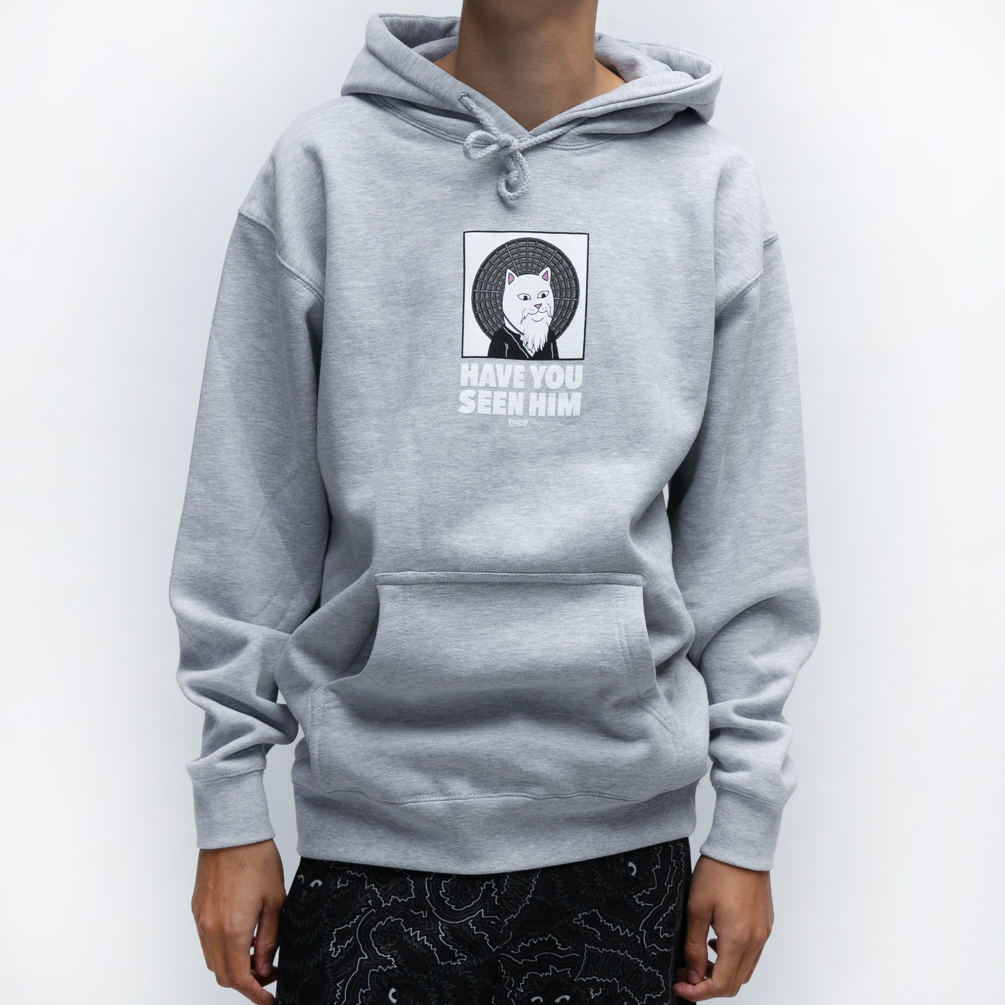  Have You Seen Him? Hoodie (Ash Heather)、mySite、merchandisen