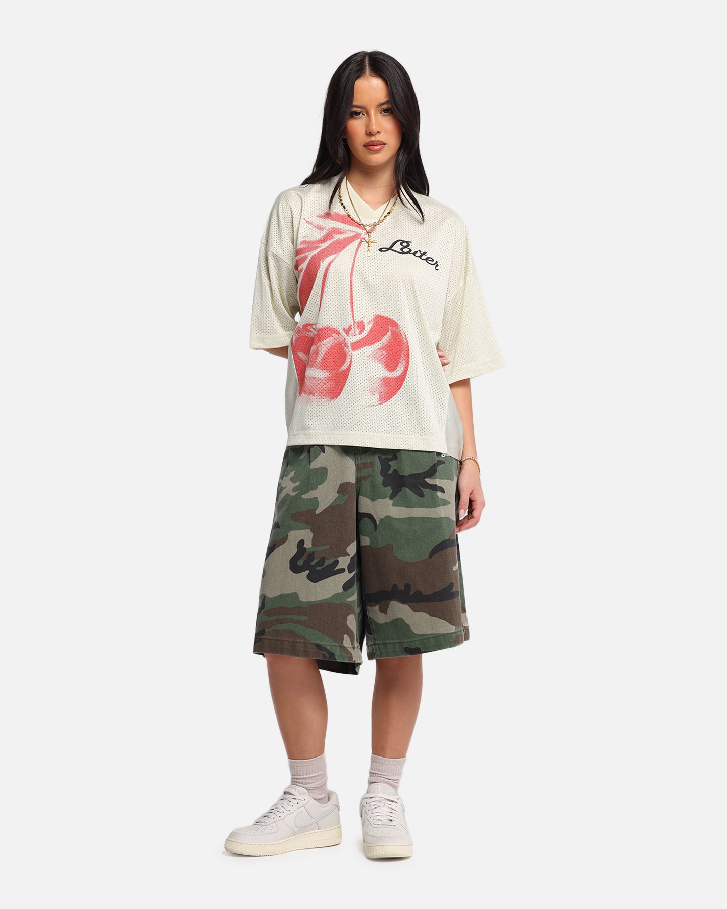 Loiter Cherry Jersey Off White/Red、mySite、zt4zffjzw