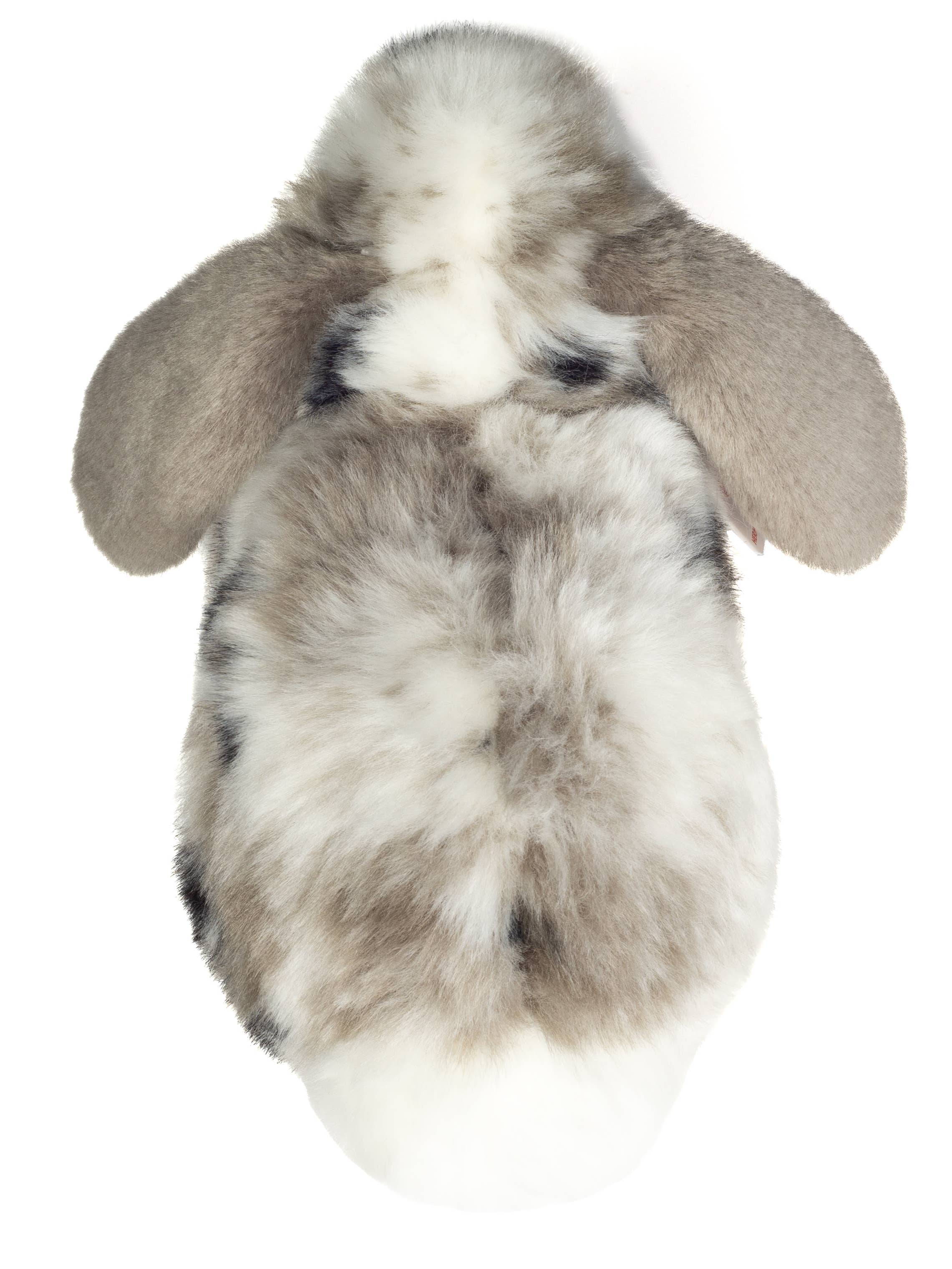 Gray and White Lop Earred Ram Rabbit Plush Toy by Teddy Hermann、mySite、g9winljtr