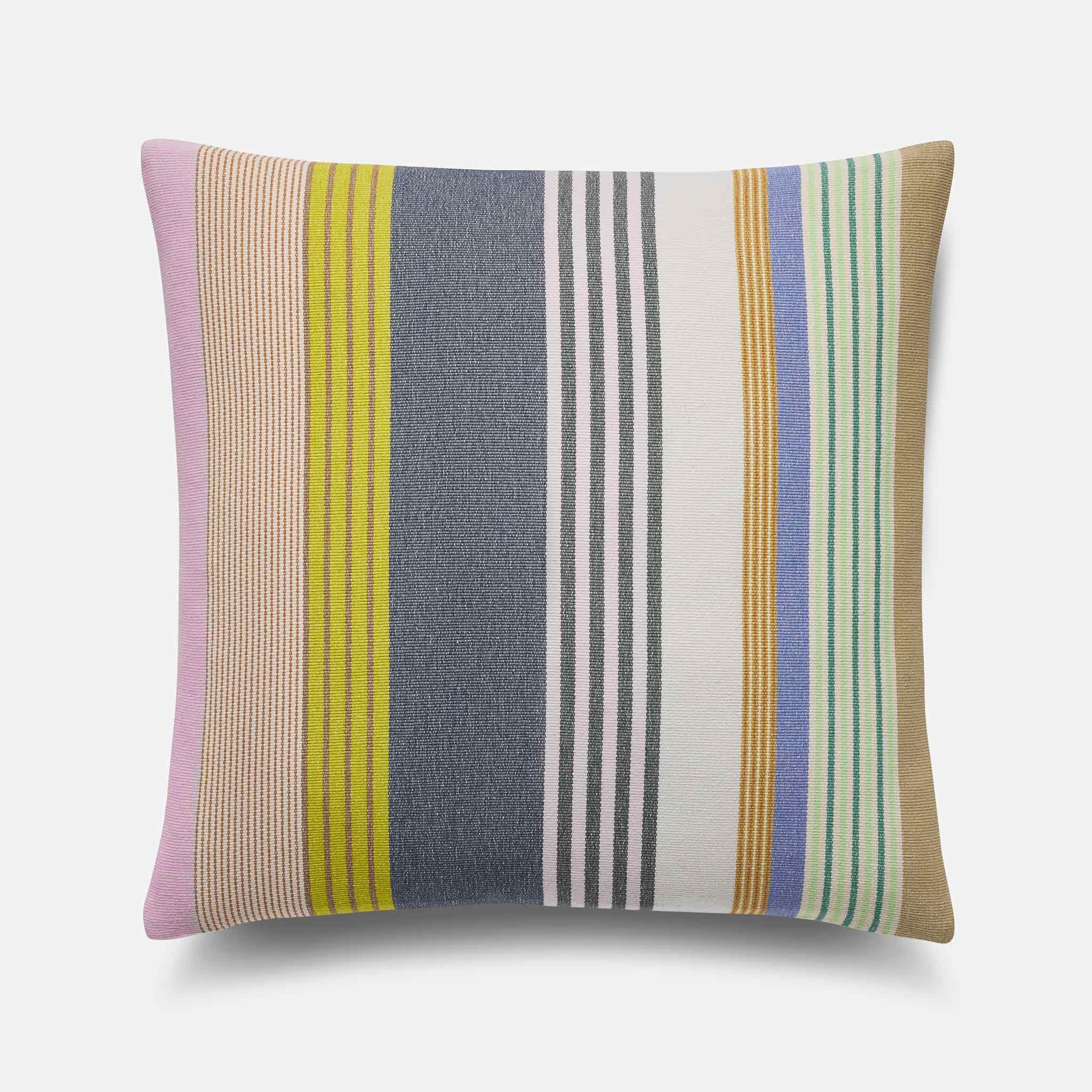  Woven Stripe Square Pillow Cover - Last Call、mySite、sugarbowlscore