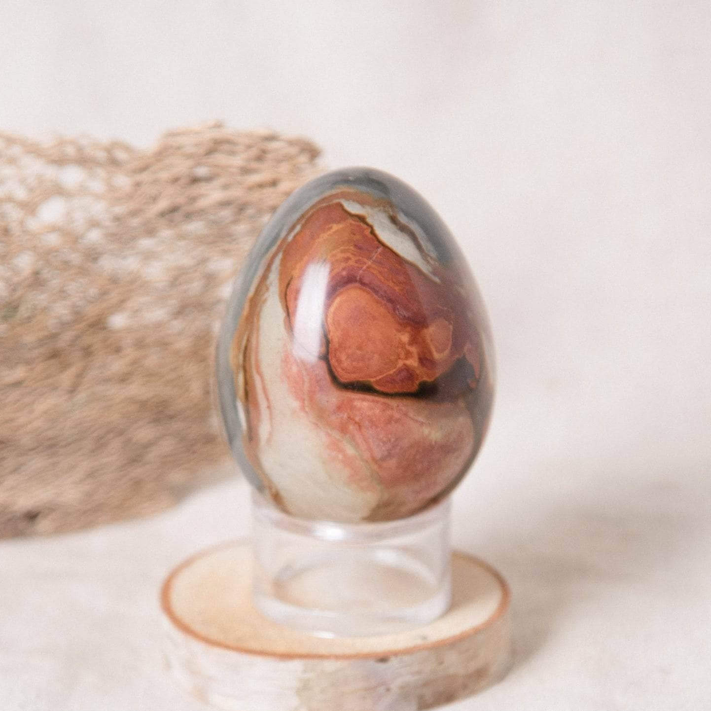 Polychrome Jasper Eggs - AAA Premium Quality、mySite、hinf8tx79