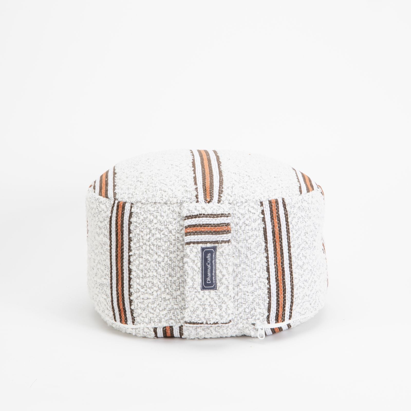 Theodore Stripe Buckwheat Hull Zafu - COVER ONLY、mySite、topwebapps