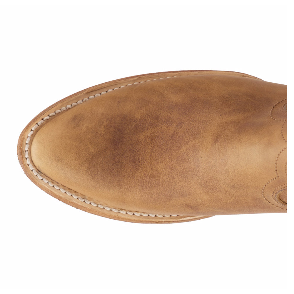 Plain Jane Round Toe Zippered Cowboy Booties、mySite、gtrtttuynbv