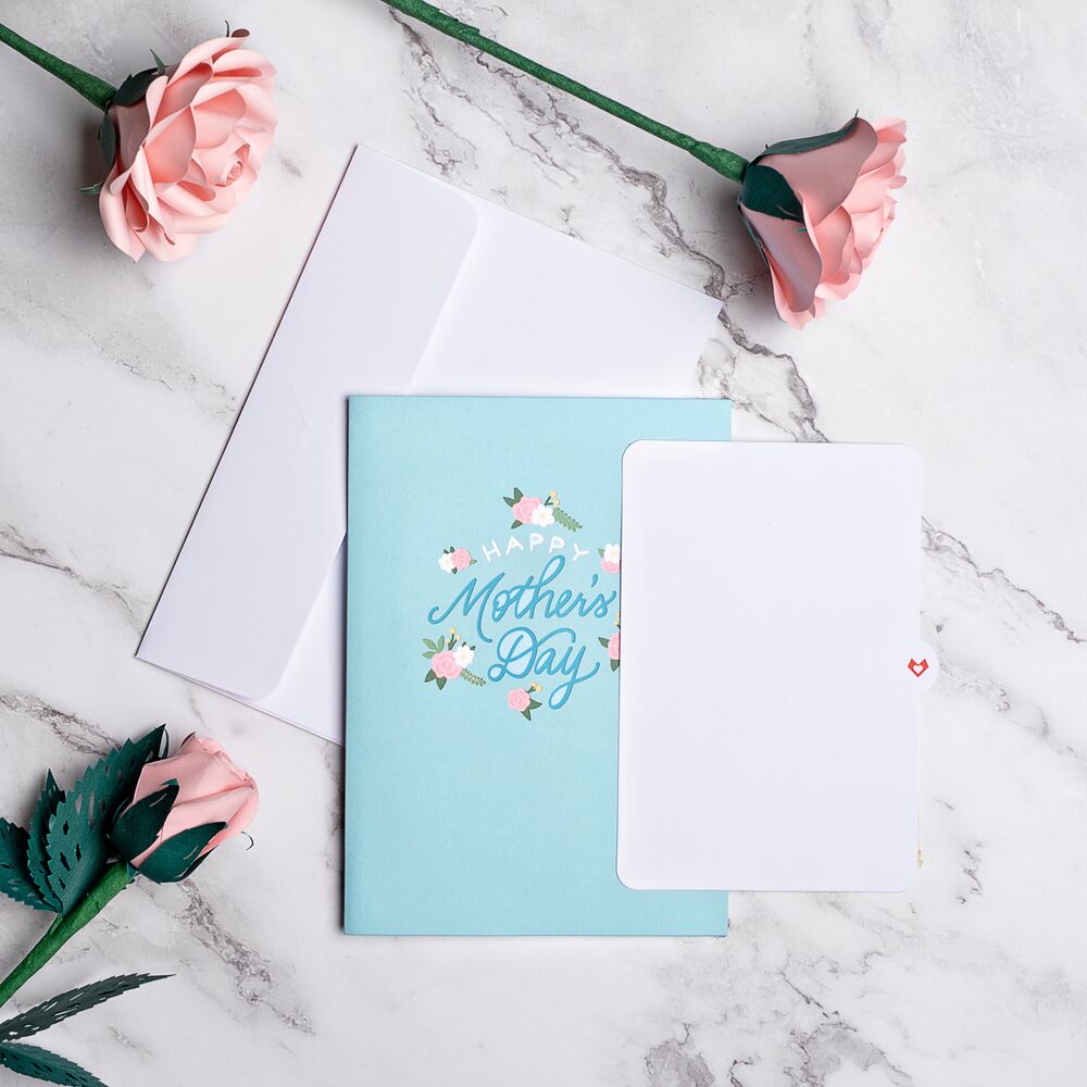 Mother’s Day Gardening Boots Pop-Up Card、mySite、solidvoid