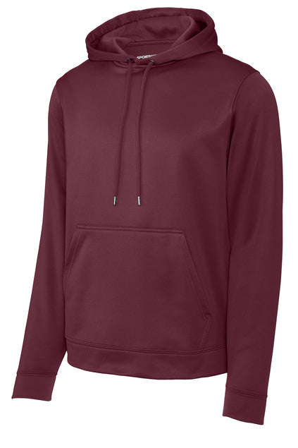 Sport-Tek Adult Hood - Maroon、mySite、noshort