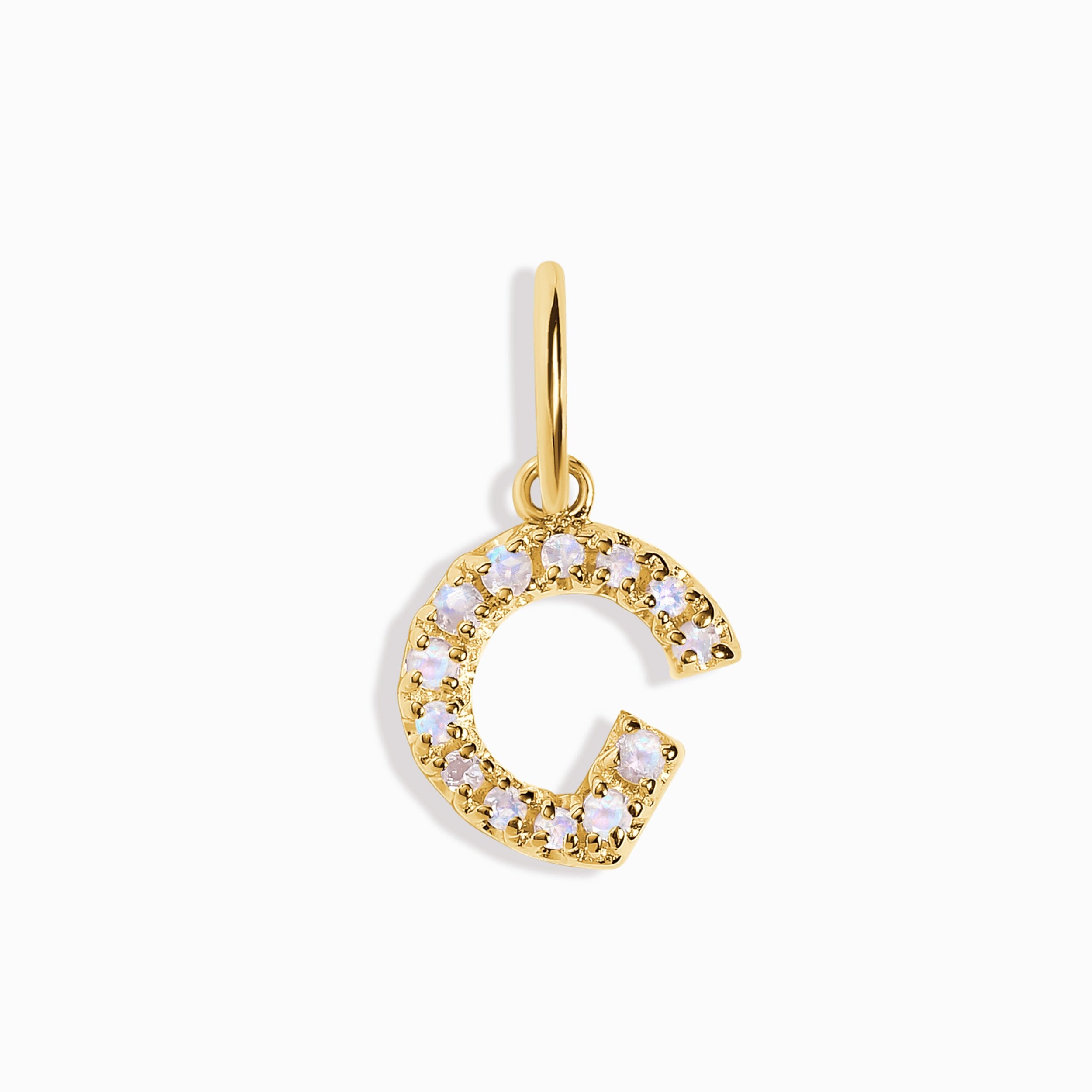 Moonstone Charm - Alphabet、mySite、hinf8tx79