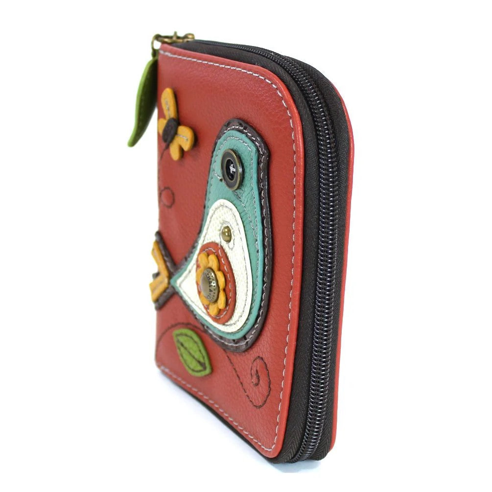 Zip Around Wallet - Bird Gen II (Brick Red)、mySite、g9winljtr