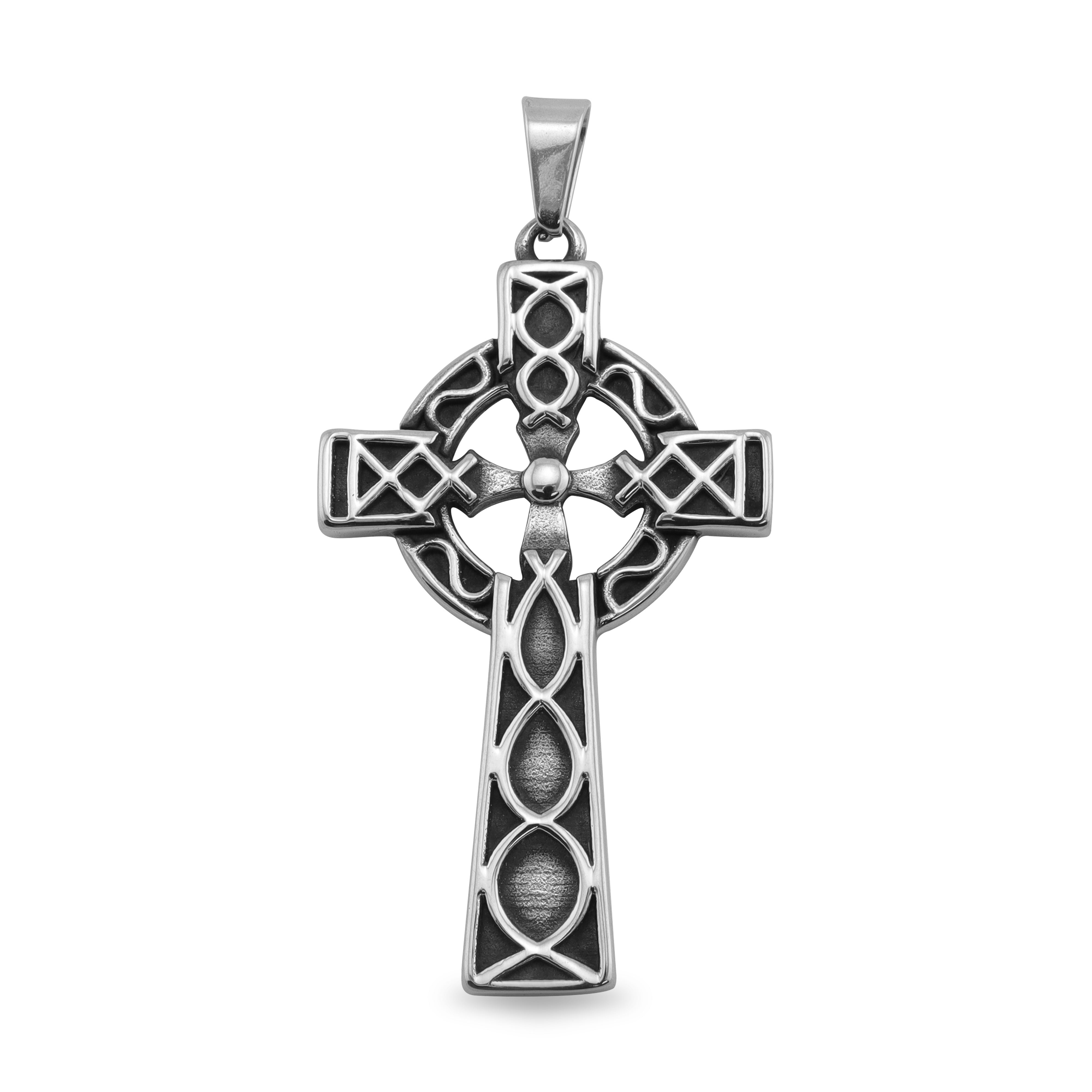 Stainless Steel Celtic Cross Pendant / PDC9008、mySite、dreamappss