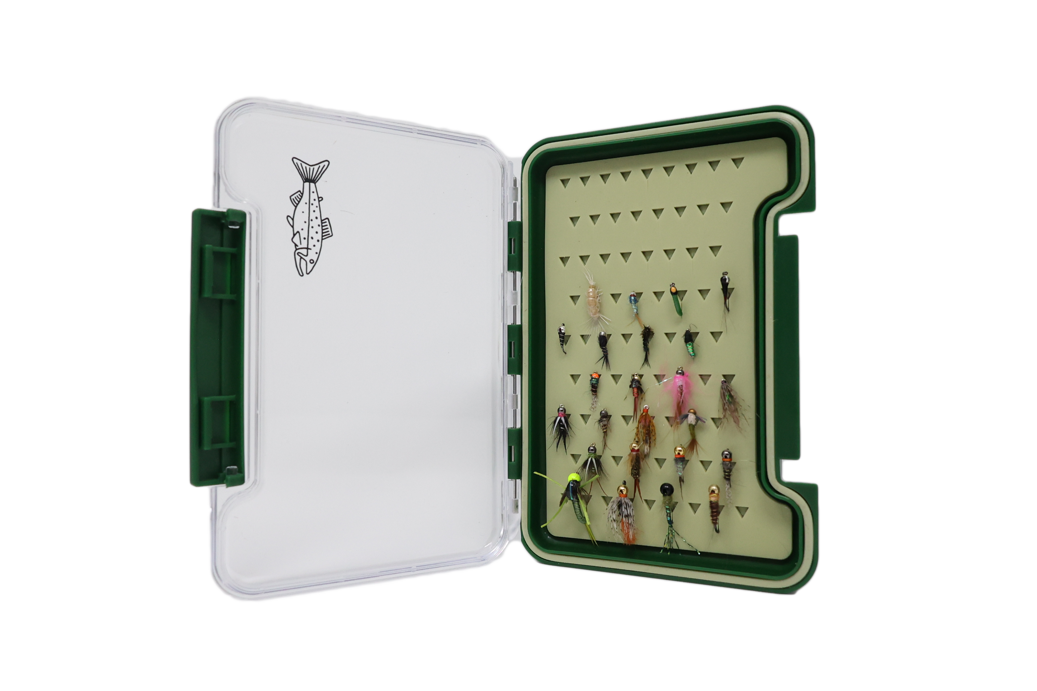 Loaded Fly Box with 24 Nymph Flies、mySite、solidvoid