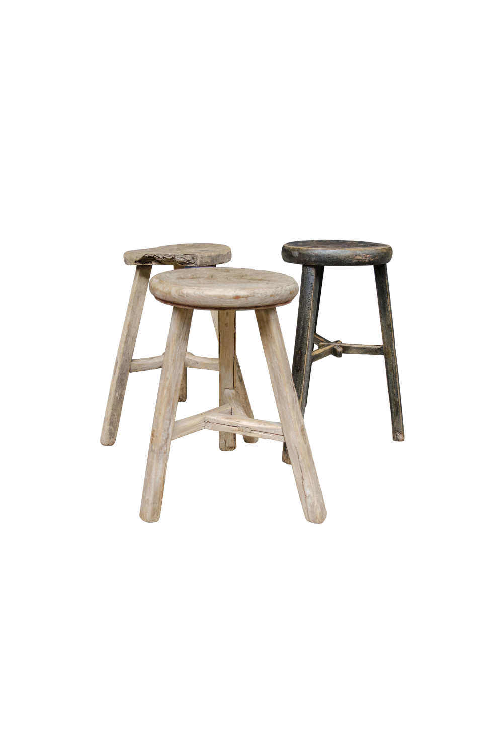 Wooden Round Stool | Versmissen、mySite、neckold