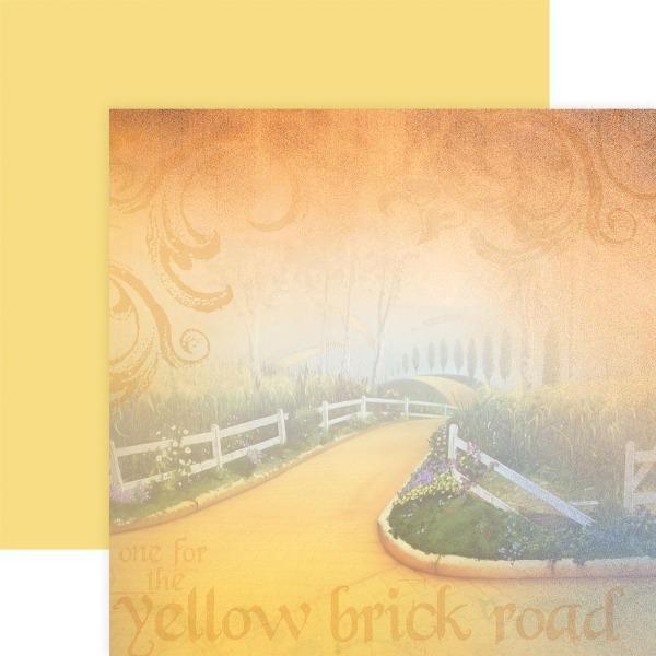  Scrapbook Paper - Wizard of Oz Yellow Brick Road、mySite、ghnorth