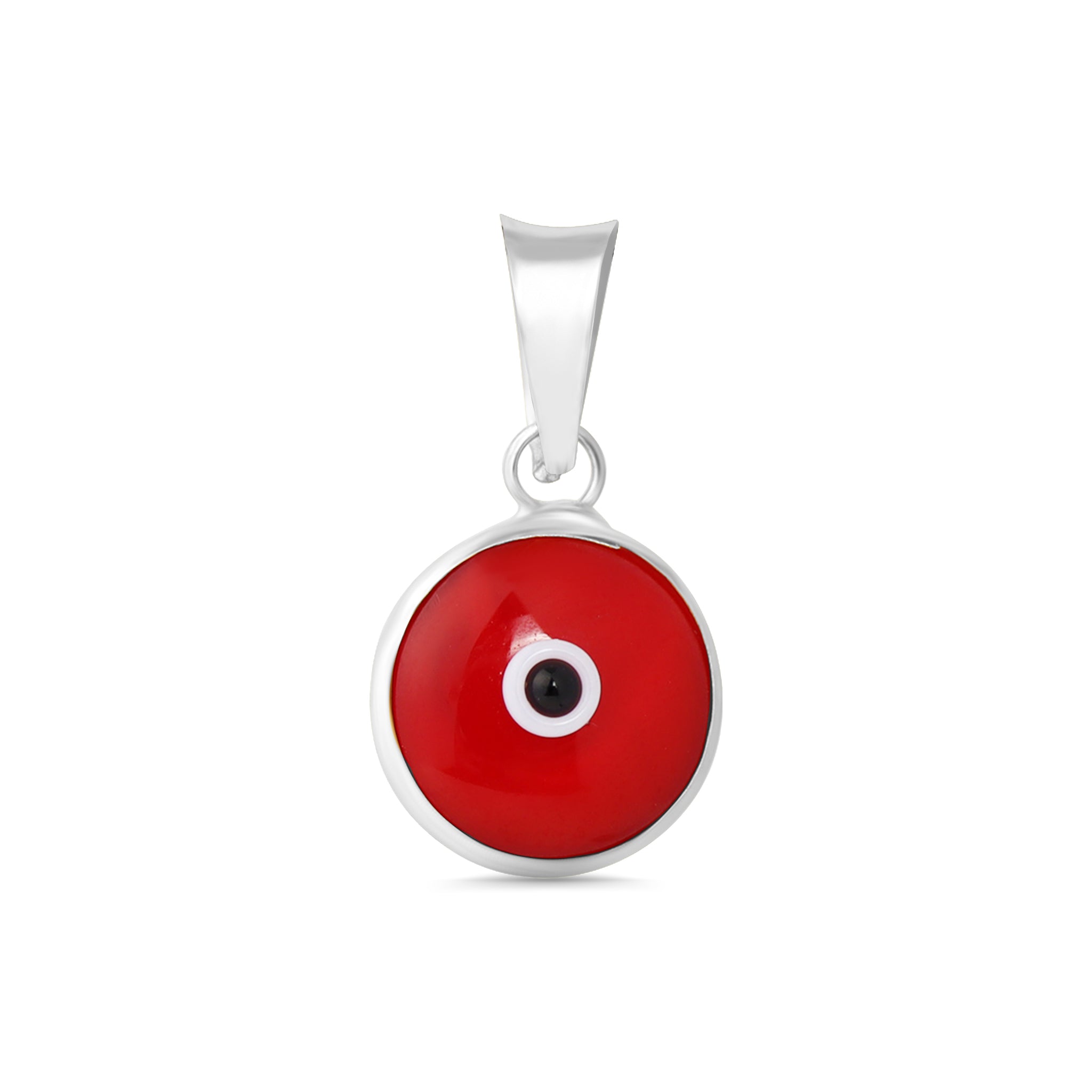 Sterling Silver Colorful Evil Eye Pendant / DIS0021、mySite、dreamappss
