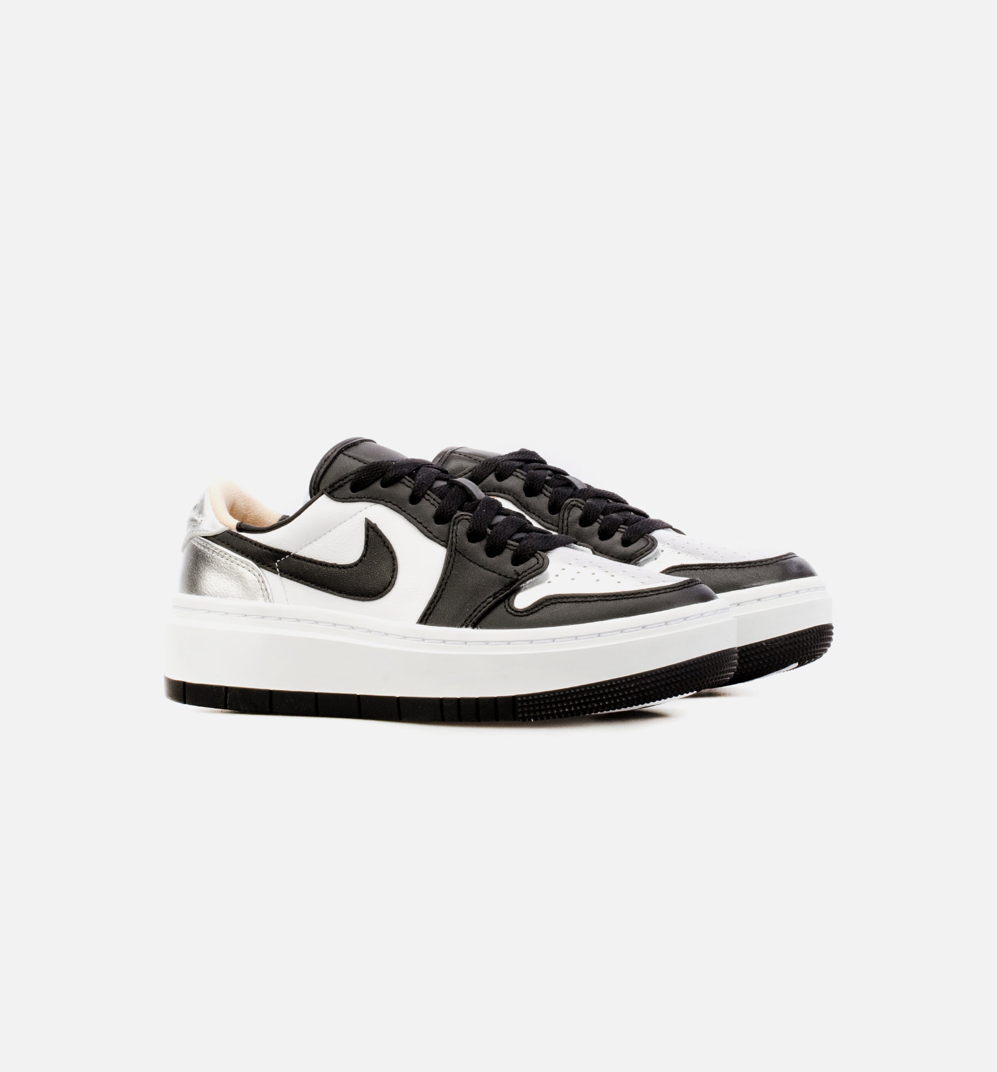 Air Jordan 1 Elevate Low Silver Toe Womens Lifestyle Shoe - Black/Silver、mySite、dreamappss