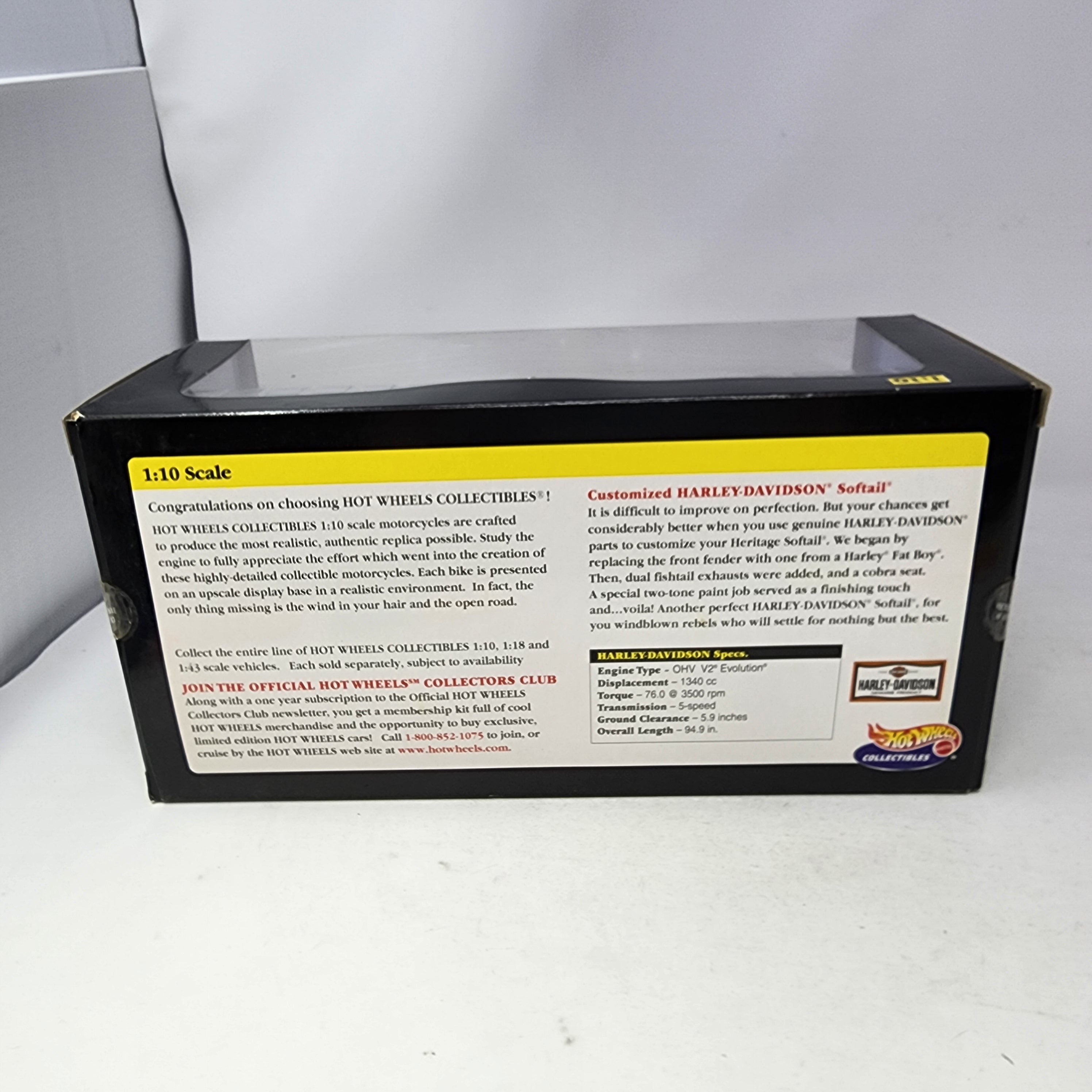 Harley-Davidson Softail * Hot Wheels 1/10 Scale、mySite、hgirdovlk