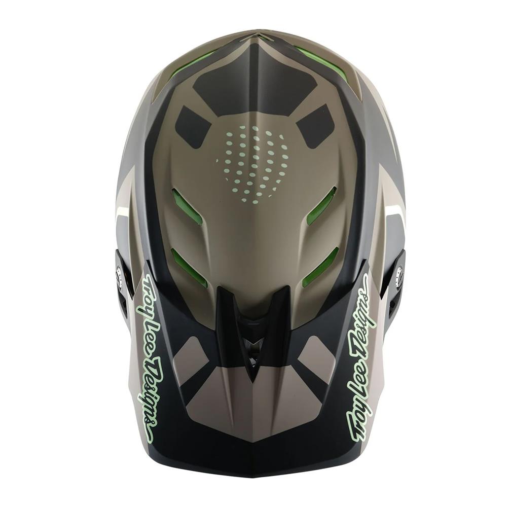  Troy Lee D4 Composite MIPS Race Helmet - Optic Timber、mySite、merchandisen