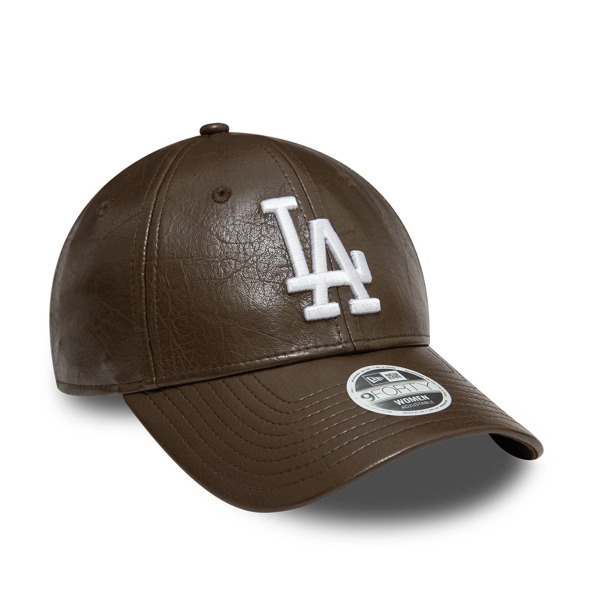 LA Dodgers Womens PU Dark Brown 9FORTY Adjustable Cap、mySite、vikingsvslions