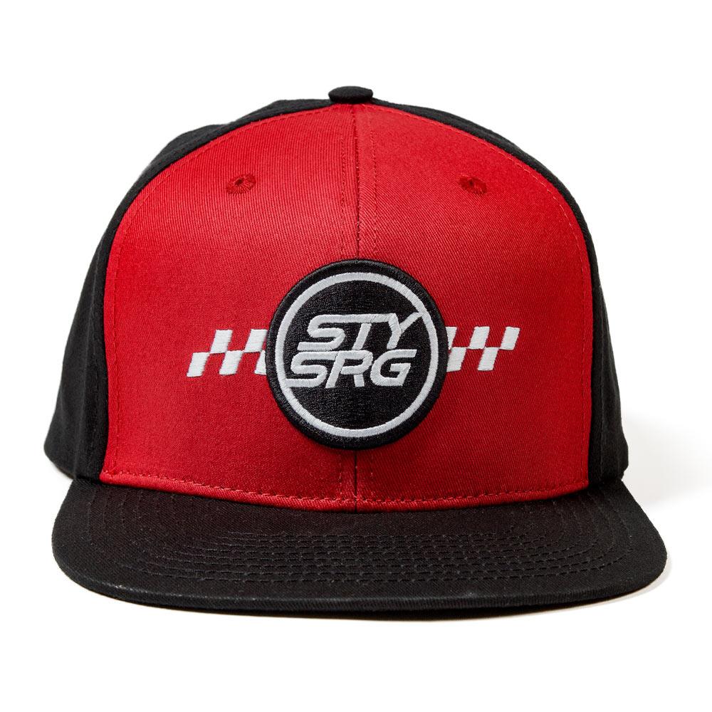  Stay Strong Icon Check Snapback Cap - Black/Maroon、mySite、merchandisen