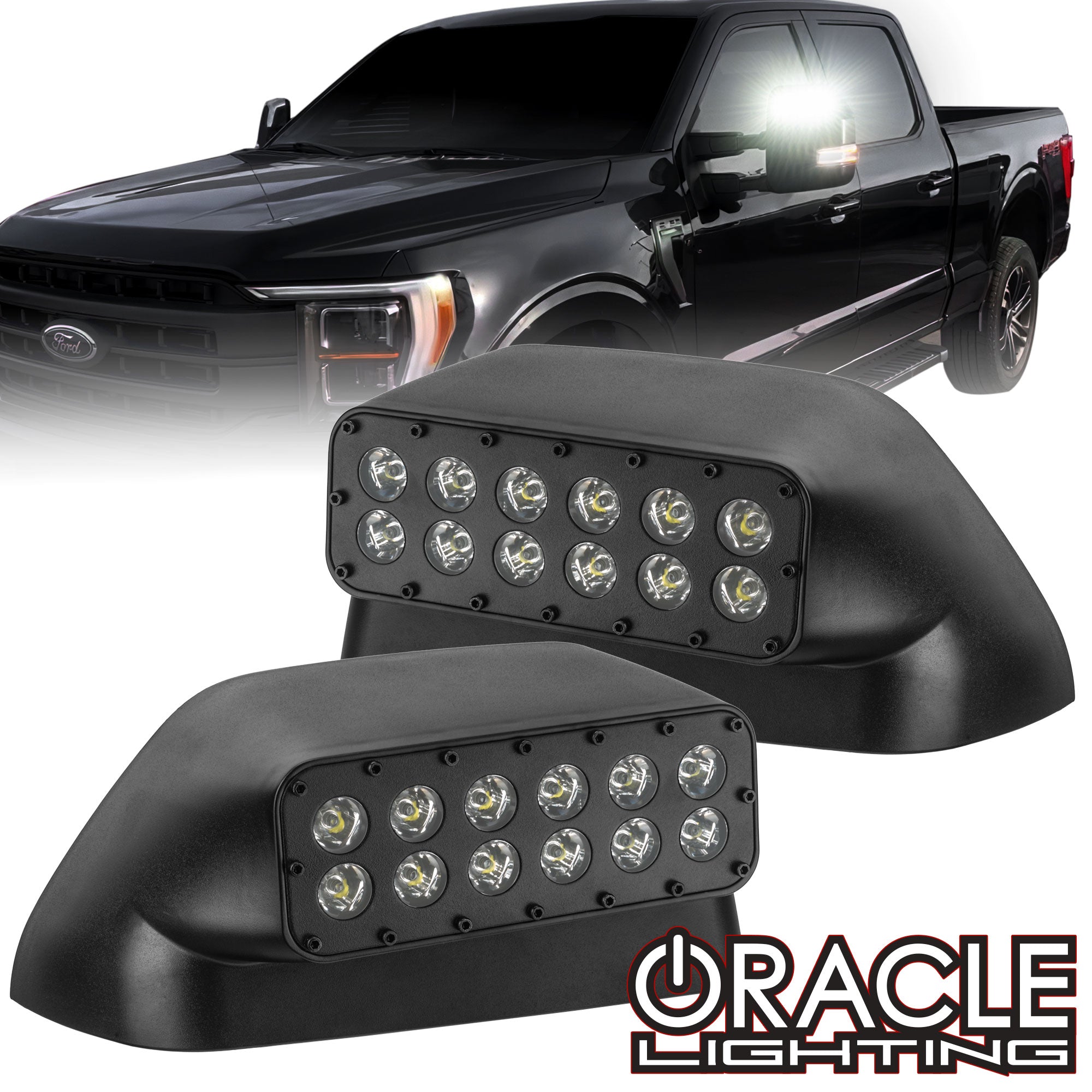 ORACLE Lighting 2020+ Ford F-150 LED Off-Road Side Mirror Ditch Lights for TOW Mirrors、mySite、nflplayoffbracketp