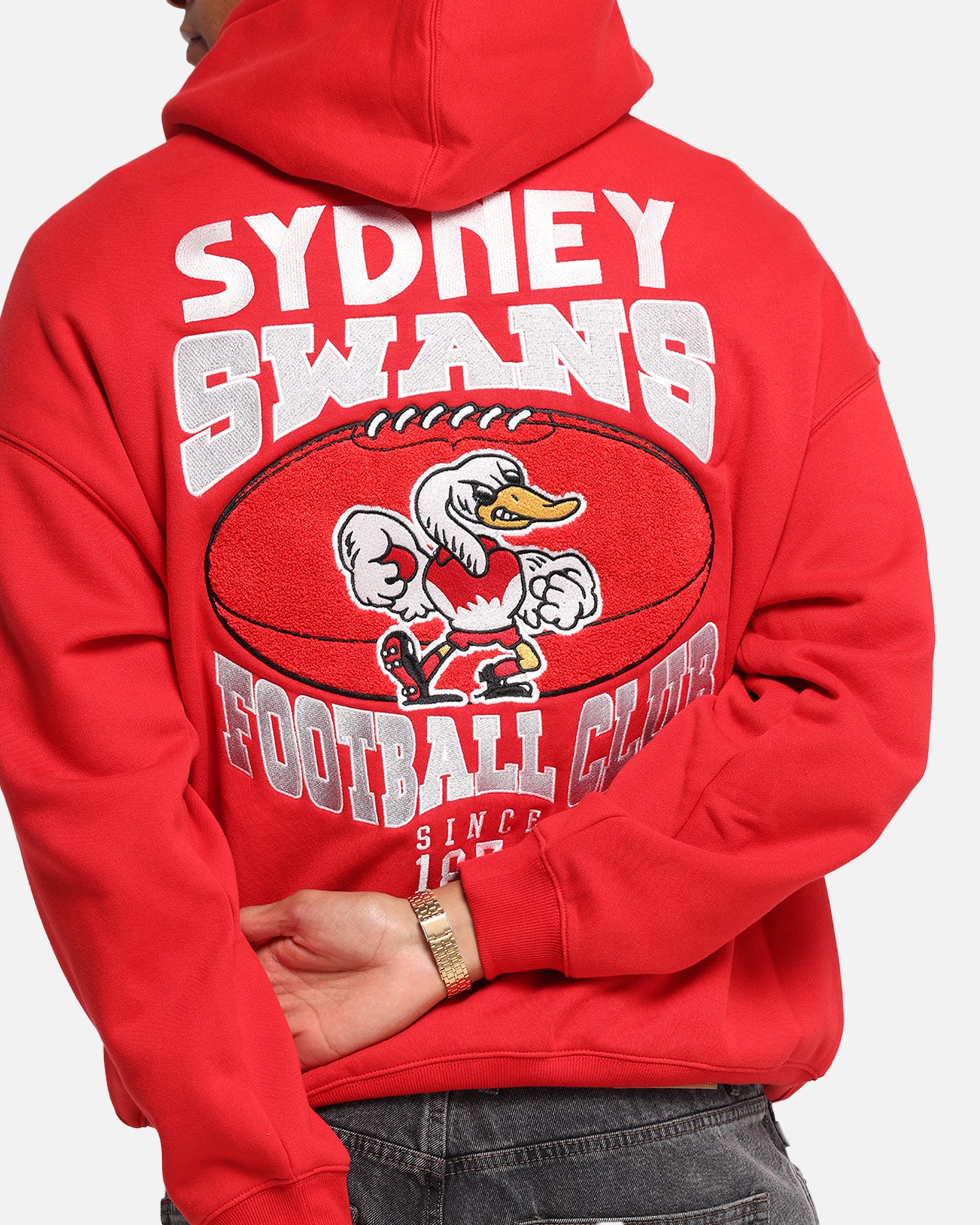 Mitchell & Ness Sydney Swans Team Hoodie Red、mySite、zt4zffjzw