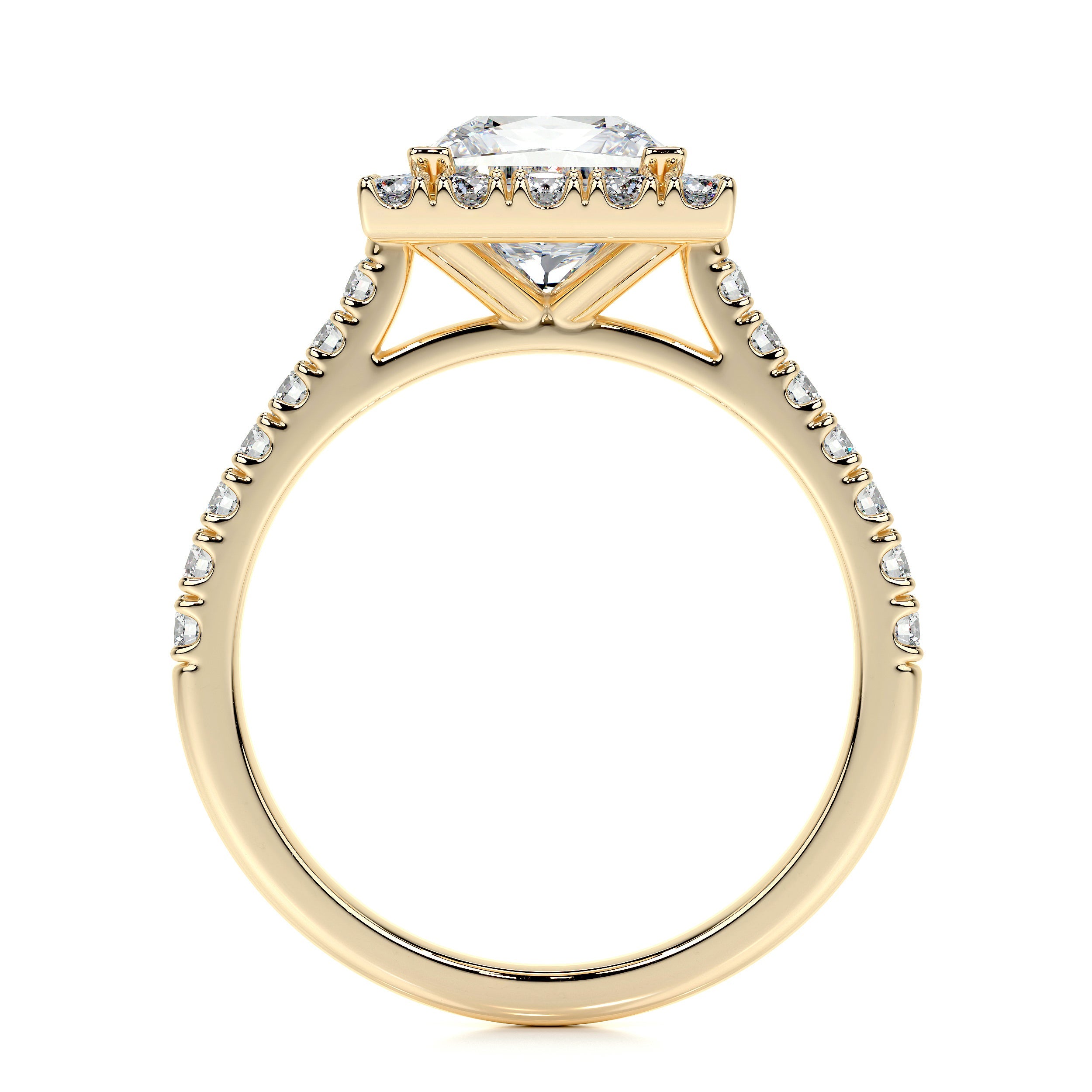 Patricia Lab Grown Diamond Ring -18K Yellow Gold、mySite、hinf8tx79