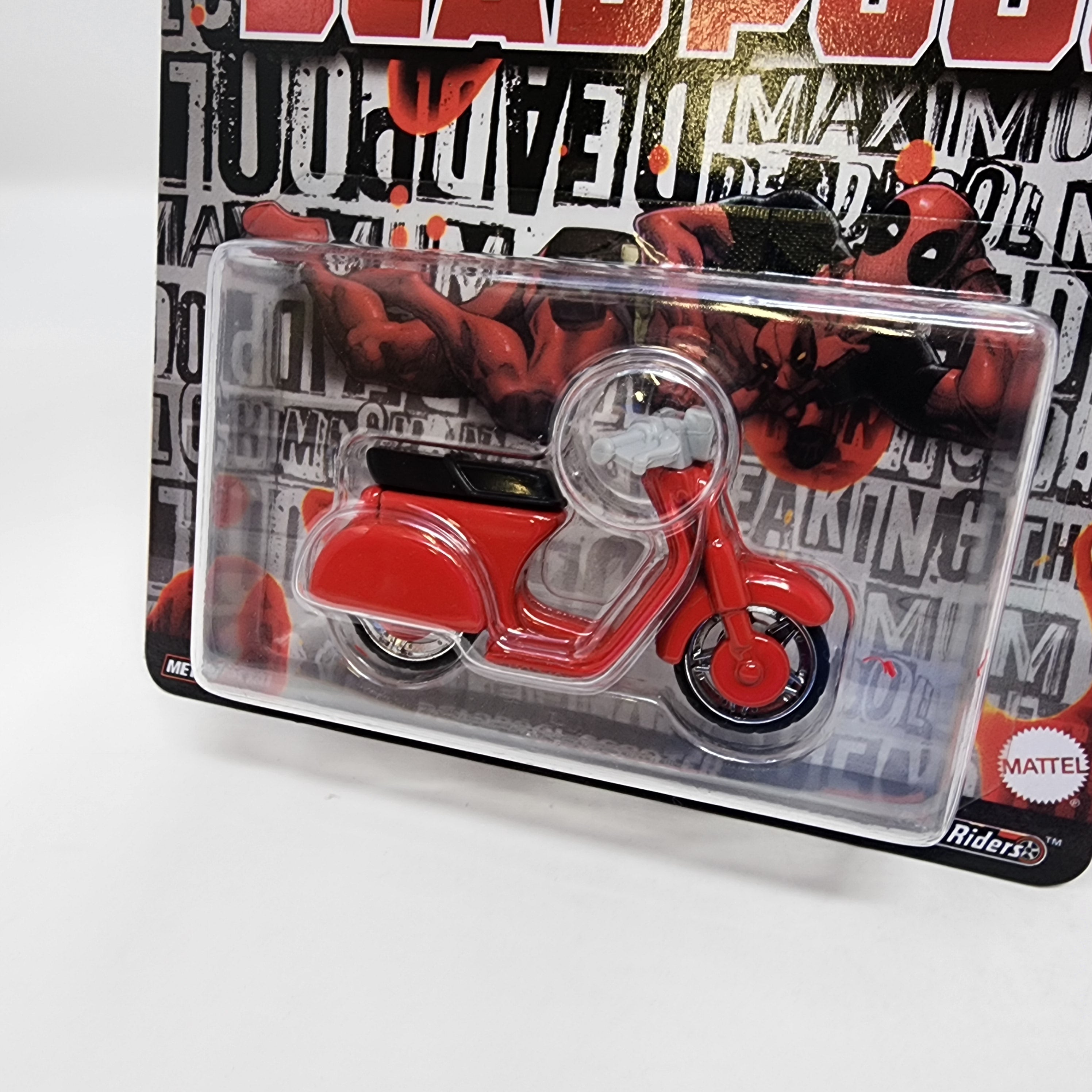 Deadpool Scooter Marvel * 2025 Hot Wheels Pop Culture Case J、mySite、hgirdovlk