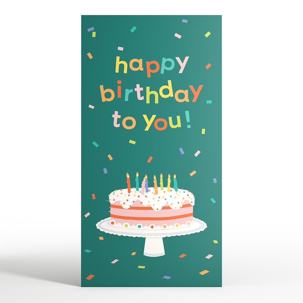 Happy Birthday to You! Confetti Cake Money Holder、mySite、solidvoid