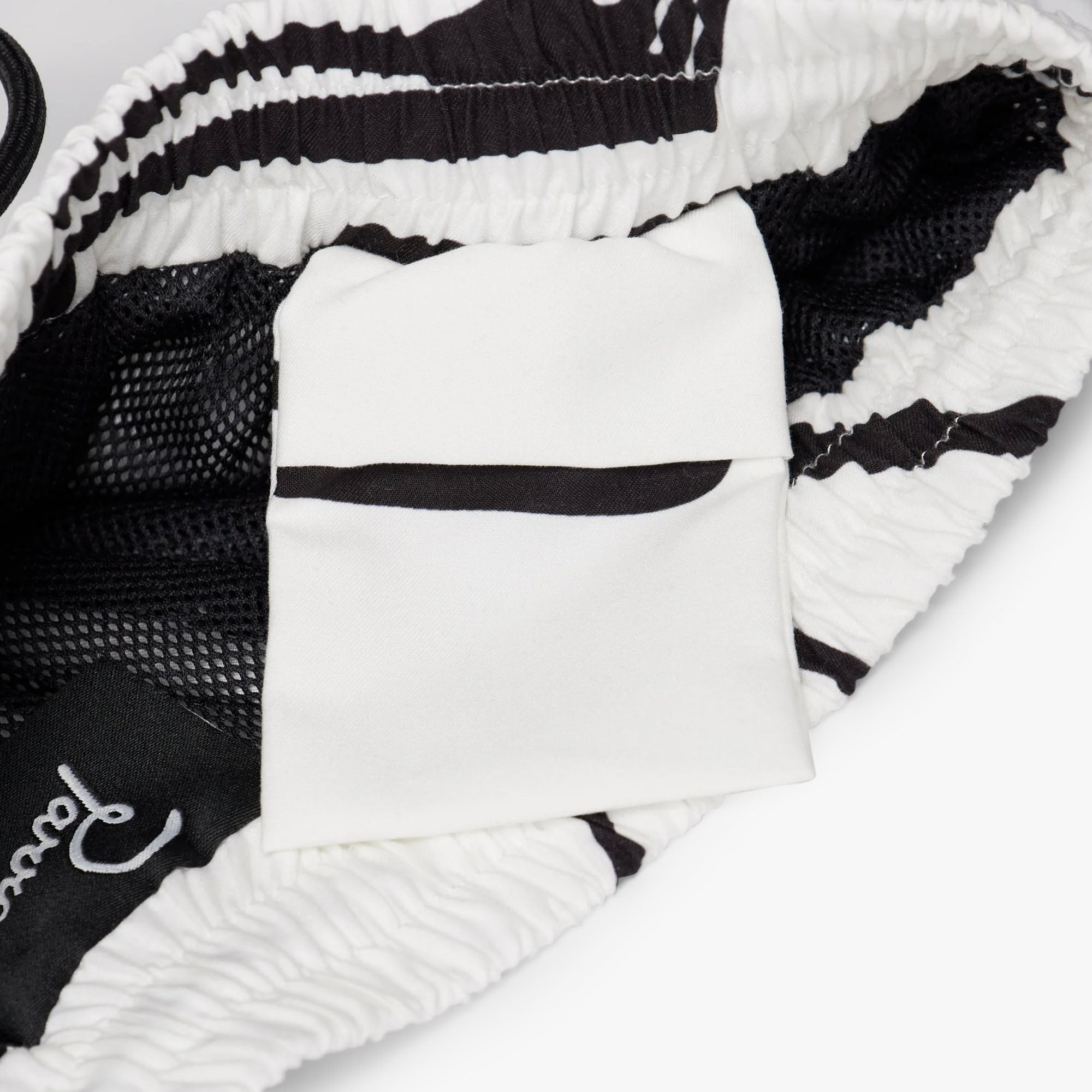  by Parra Yoga Walks Swim Shorts White、mySite、merchandisen