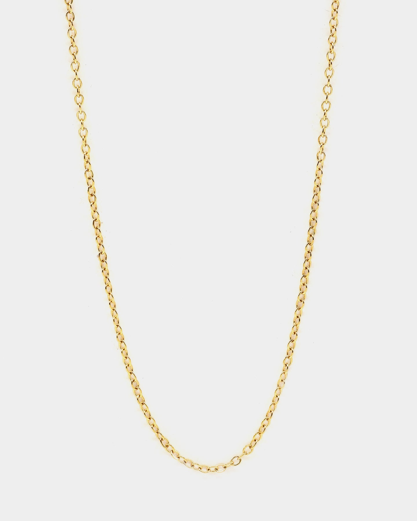 Raising Hell Customisable Cable Necklace Gold、mySite、zt4zffjzw