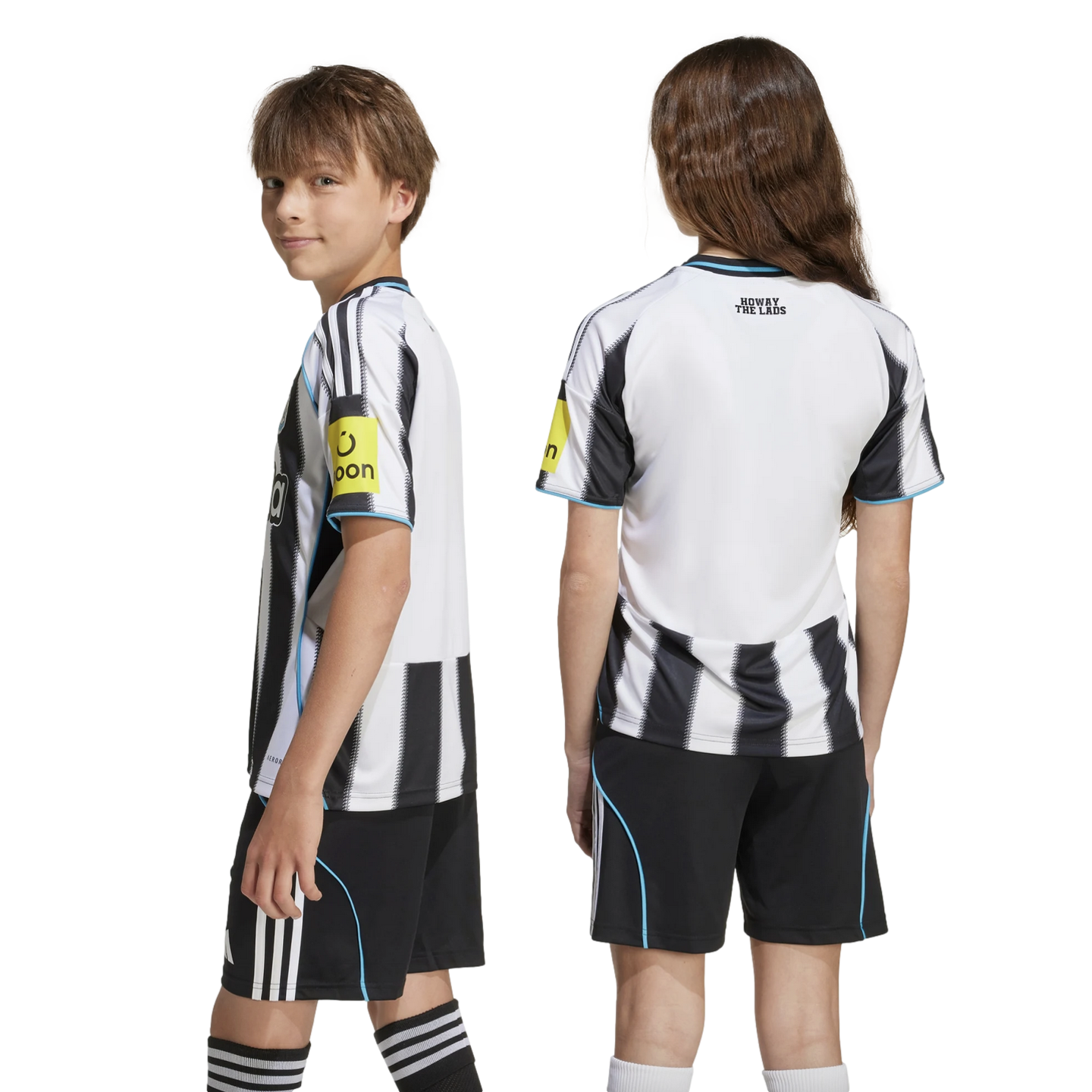 Adidas Newcastle United 25/26 Youth Home Jersey、mySite、noshort