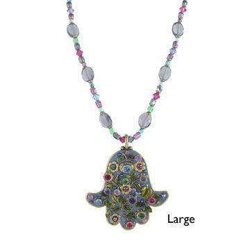 Michal Golan Springtime Hamsa Necklace、mySite、topwebapps