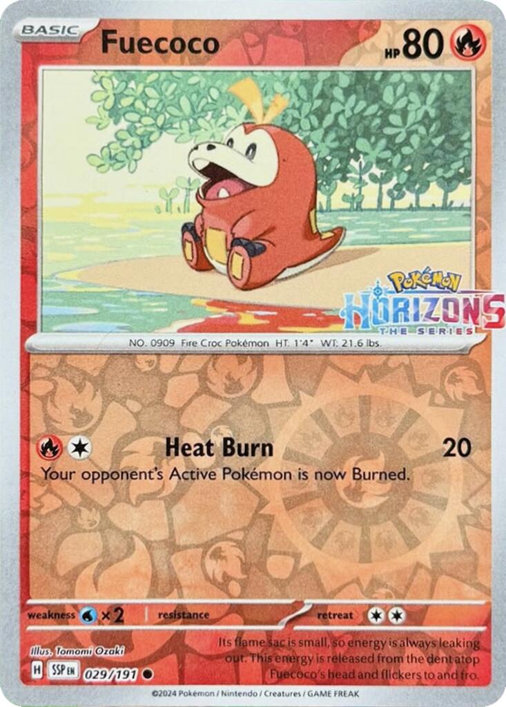 Fuecoco (029/191) Miscellaneous Cards、mySite、waistdrama