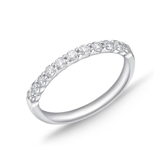 Memoire Petite Prong 11-Stone Diamond Band、mySite、hinf8tx79