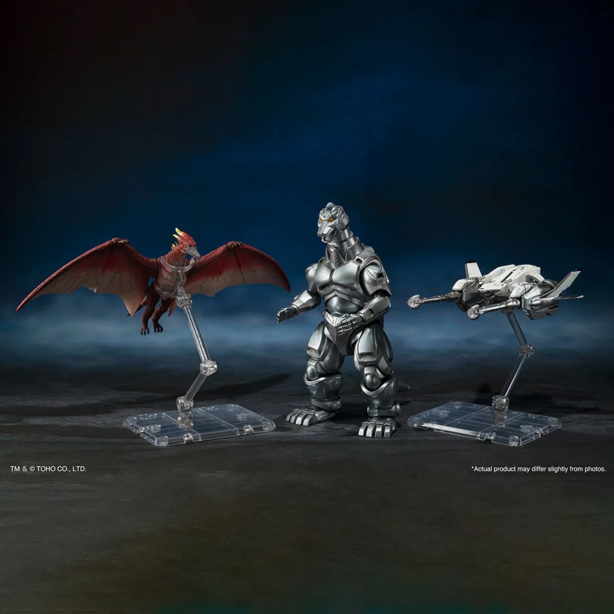 S.H. MonsterArts Godzilla vs. Mechagodzilla II Mechagodzilla, Garuda & Fire Rodan (Makuhari Decisive Battle Ver.) Set、mySite、hgirdovlk