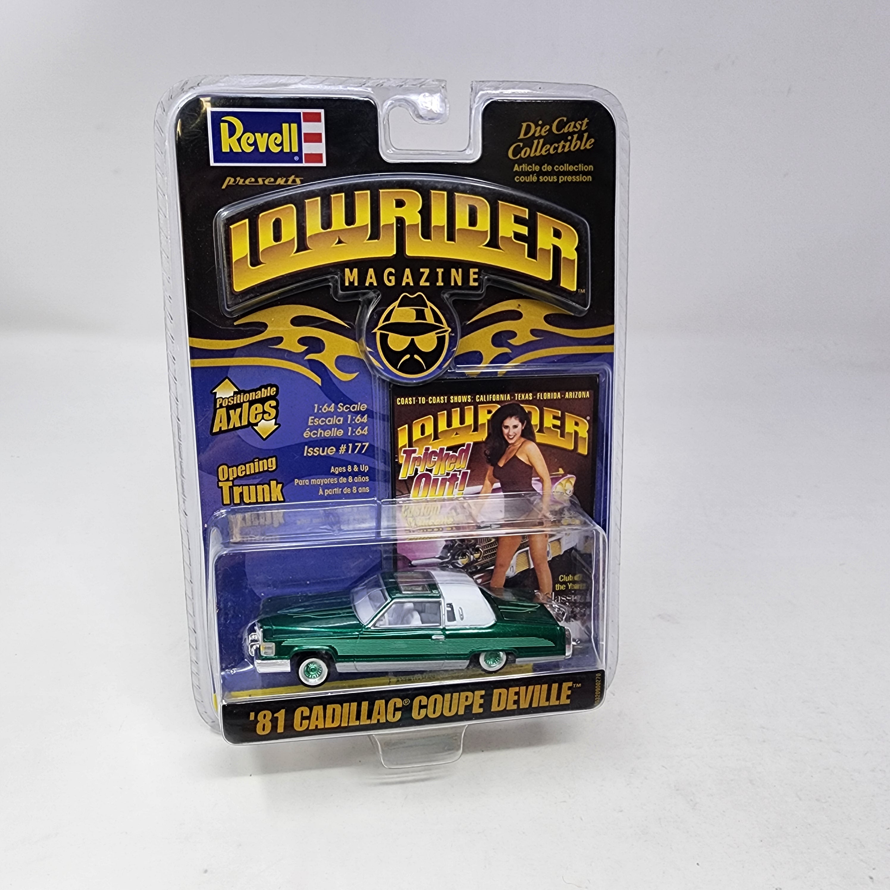 '81 Cadillac Coupe Deville * Lowrider Magazine Revell、mySite、hgirdovlk