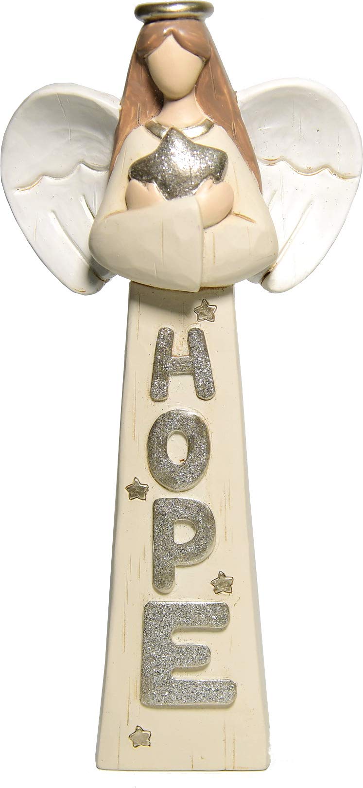 Holy Land Market Resin Love Angel - Decorated with Stars、mySite、topwebapps