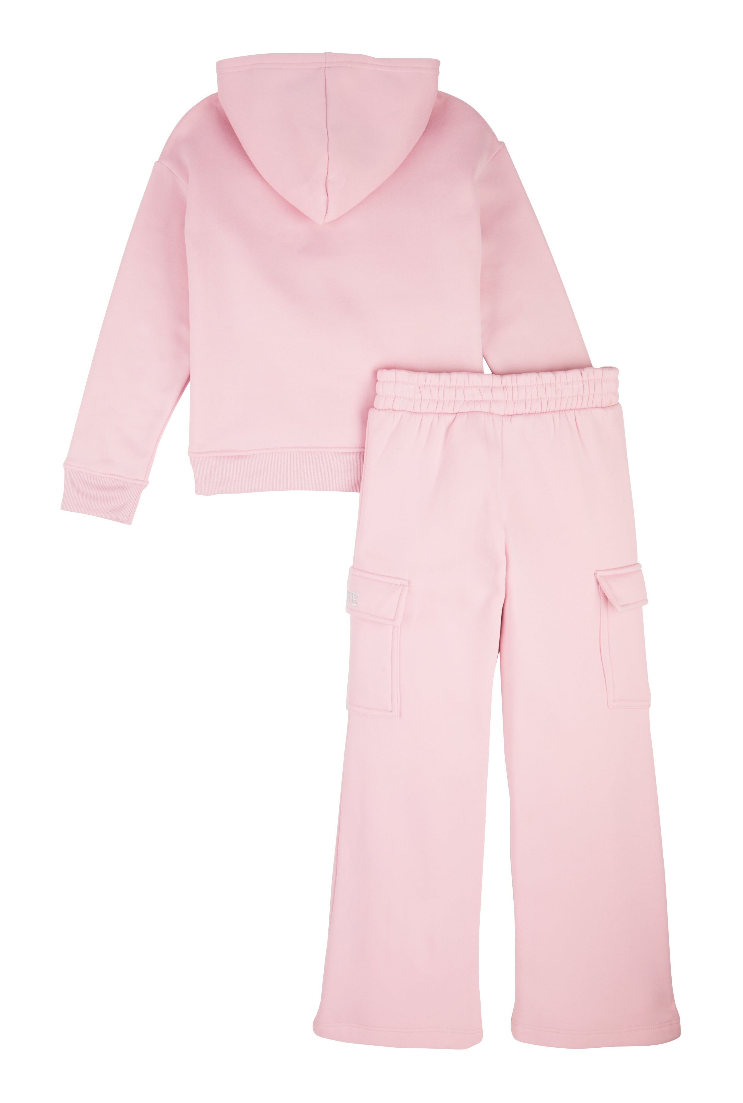 Girls Bebe Zip Front Hoodie and Cargo Sweatpants、mySite、camillekostekn