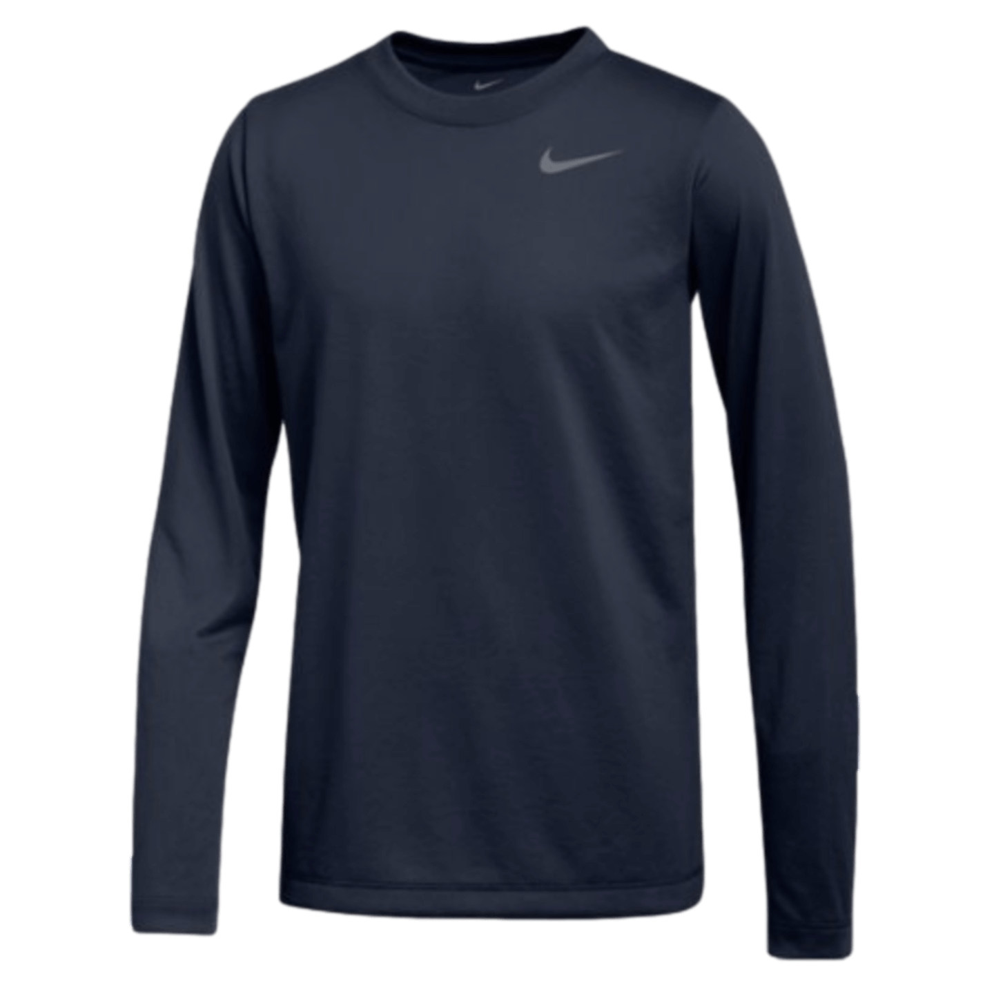 Nike Youth Dri-FIT Legend Long Sleeve Tee - Navy Blue、mySite、noshort