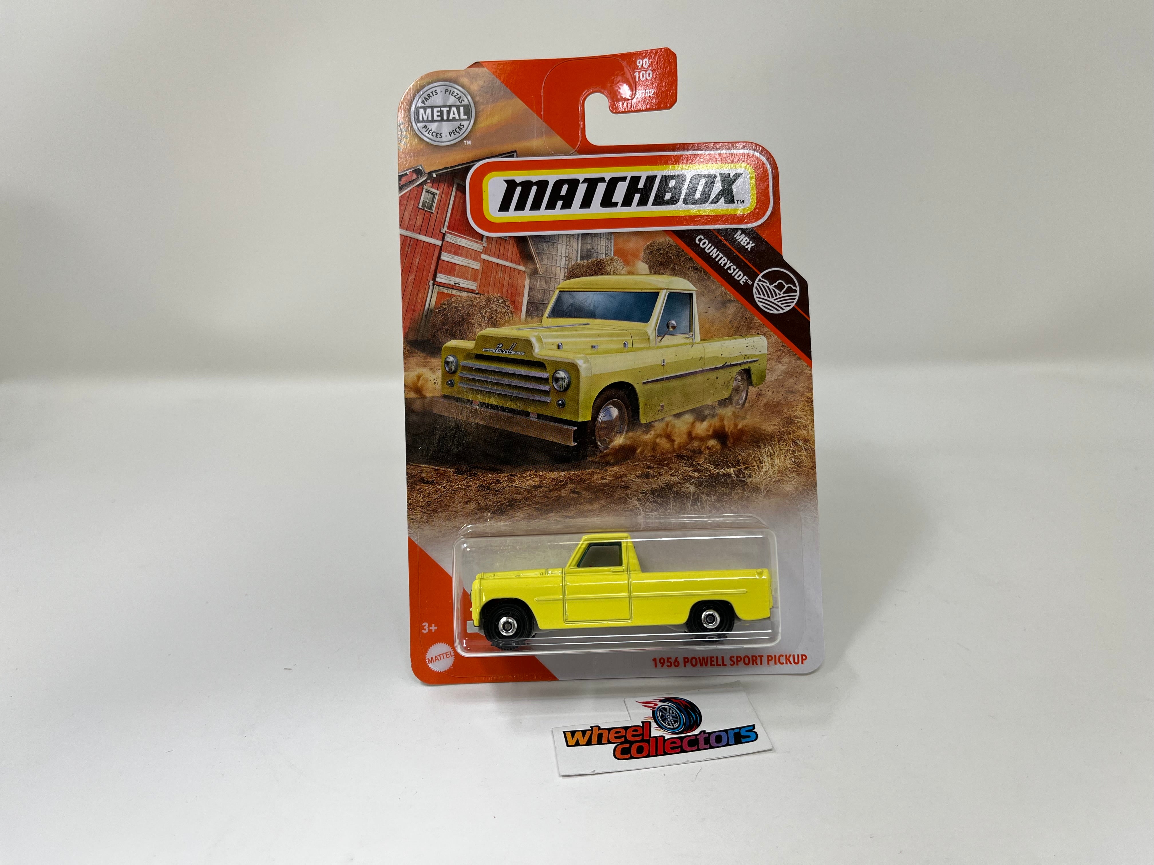 1956 Powell Sport Pickup #90 * Yellow * Matchbox Basic Series、mySite、hgirdovlk