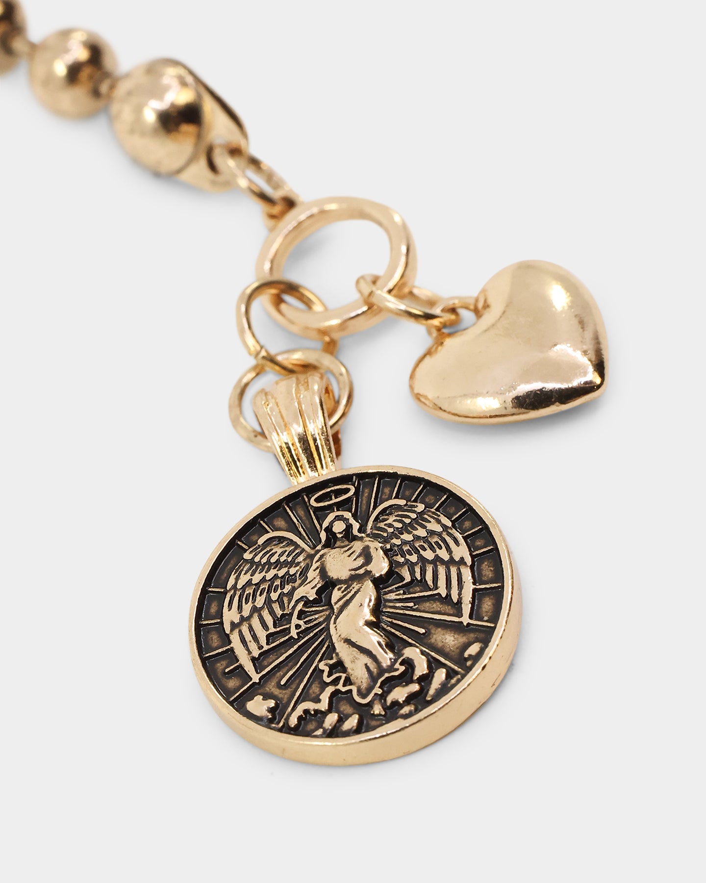 Wild For The Weekend Arkangel T-Bar Necklace Gold、mySite、zt4zffjzw