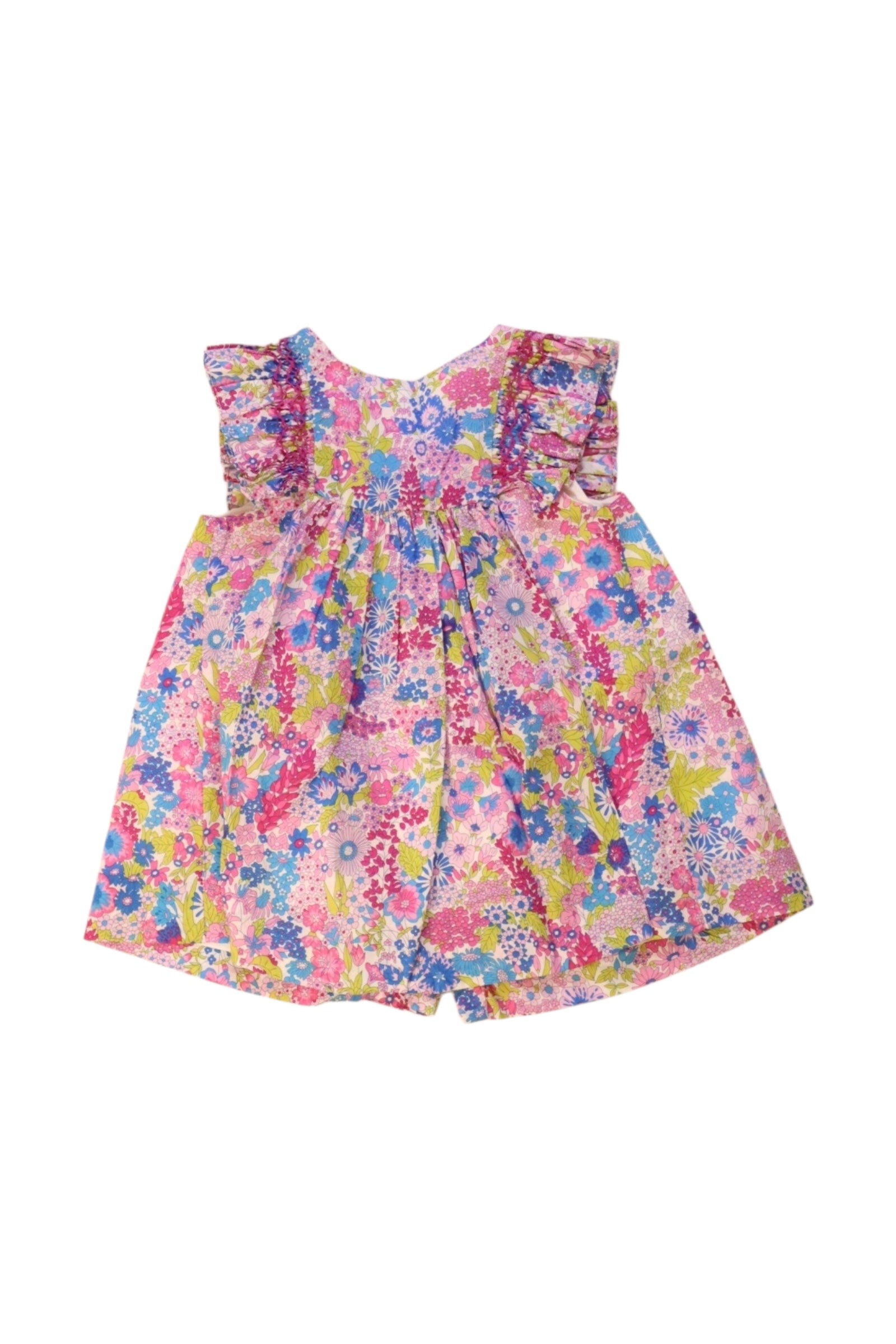 Jacadi Floral Sleeveless Romper 0-3M、mySite、g9winljtr