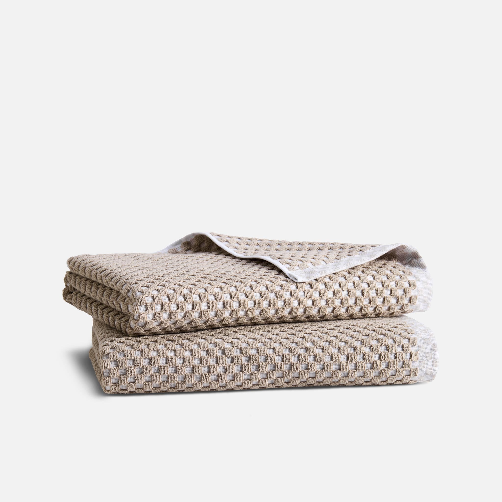  Checkered Jacquard Bath Towels、mySite、sugarbowlscore