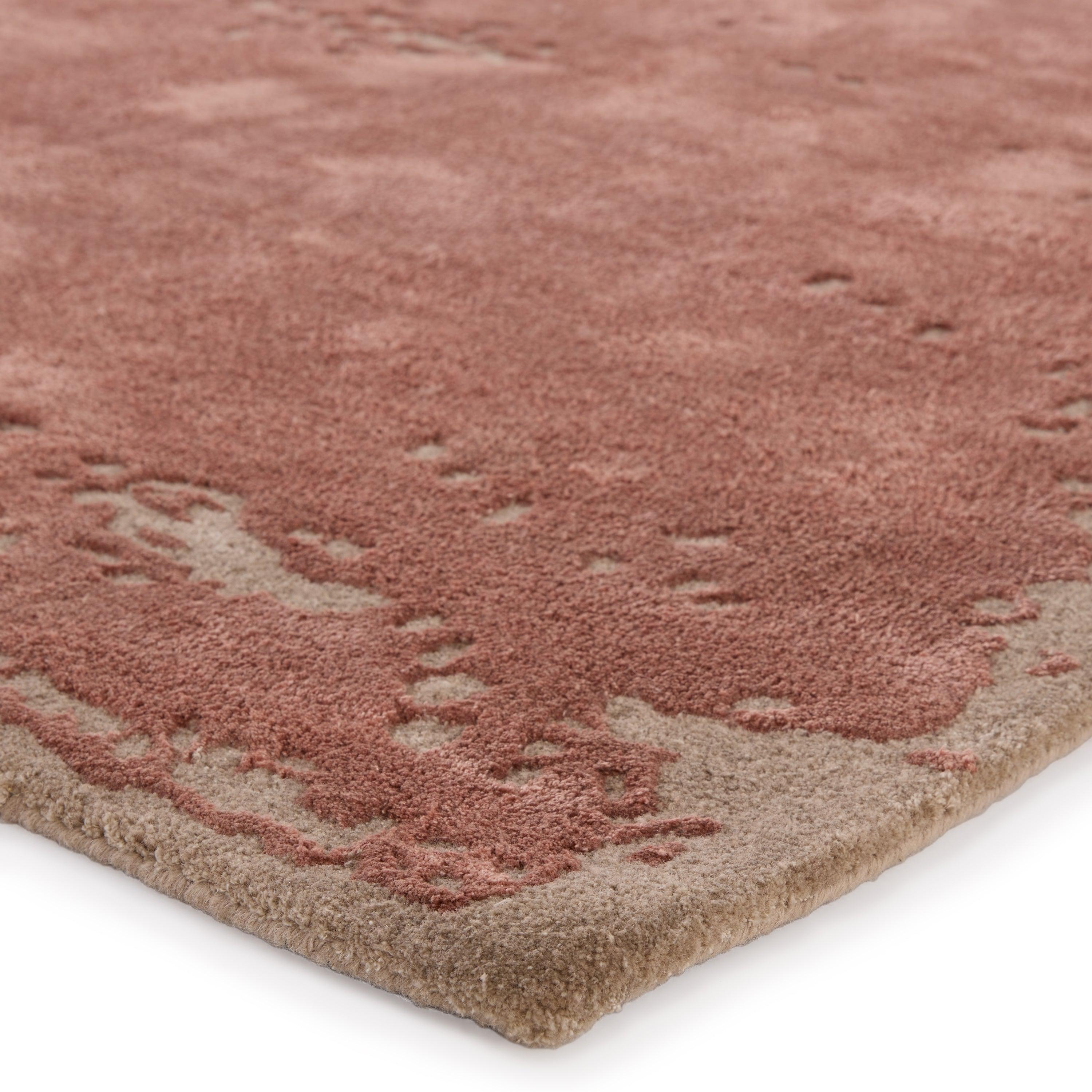 Avenue Handmade Abstract Terracotta Taupe Area Rug、mySite、gigharbornorthrealestate