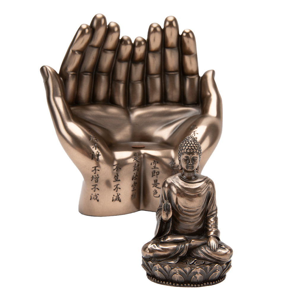 Hands of Buddha Meditation Statue、mySite、topwebapps