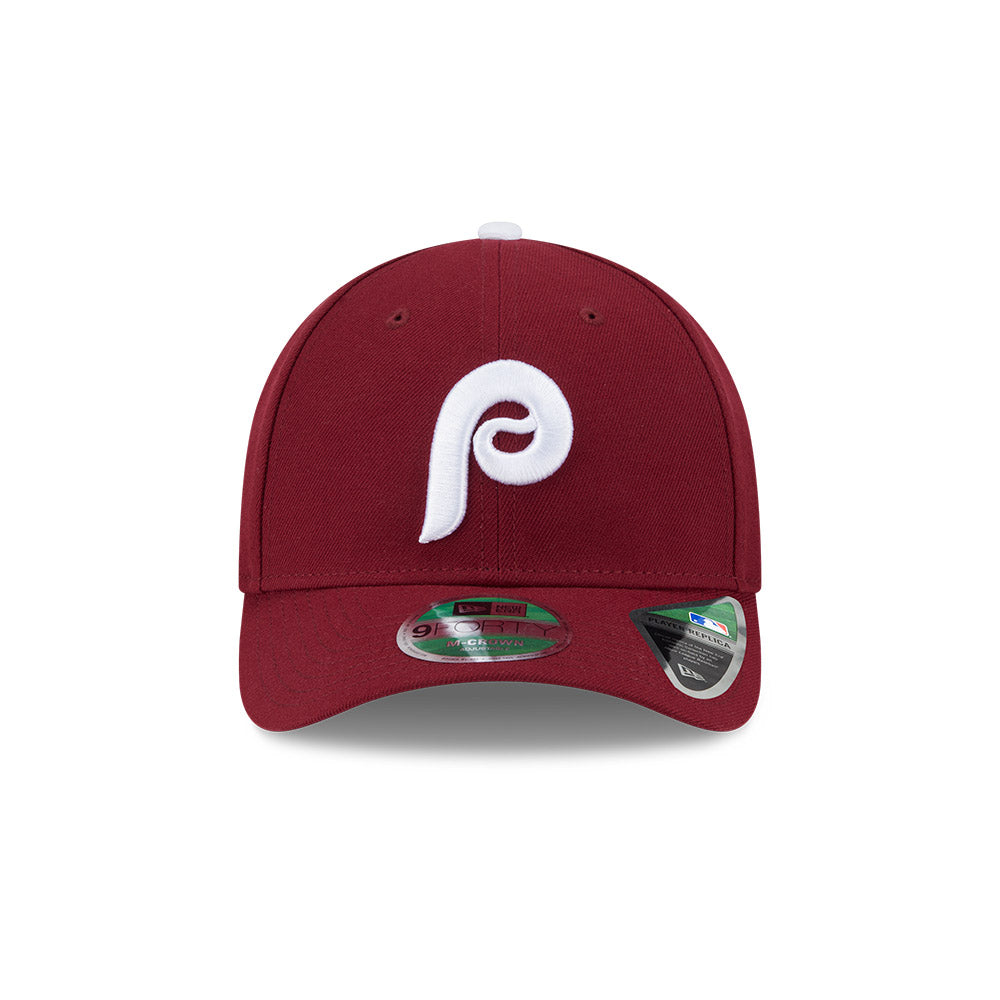Philadelphia Phillies New Era Maroon 9FORTY Alternate 2 M-Crown Player Replica Adjustable Hat、mySite、vikingsvslions