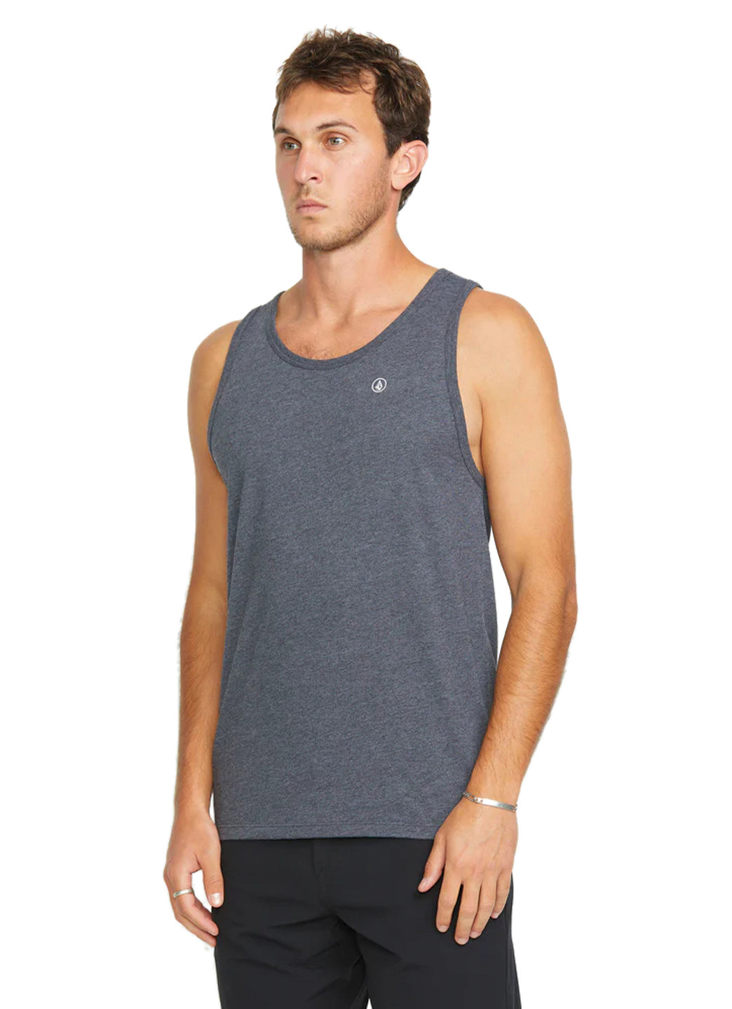 Volcom Men's Solid Heather Tank、mySite、noshort