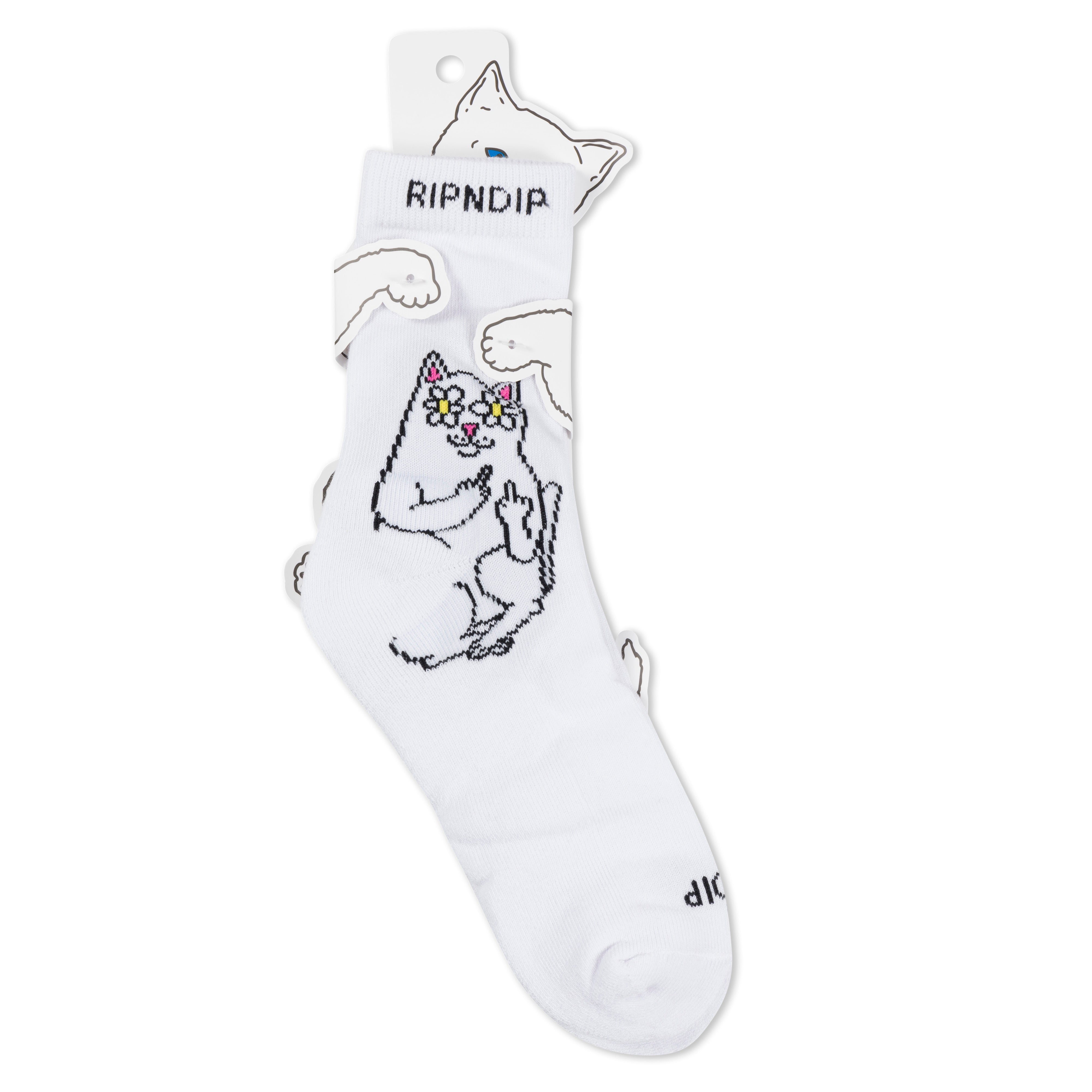  Lord Nermal Blossom Mid Socks (White)、mySite、merchandisen