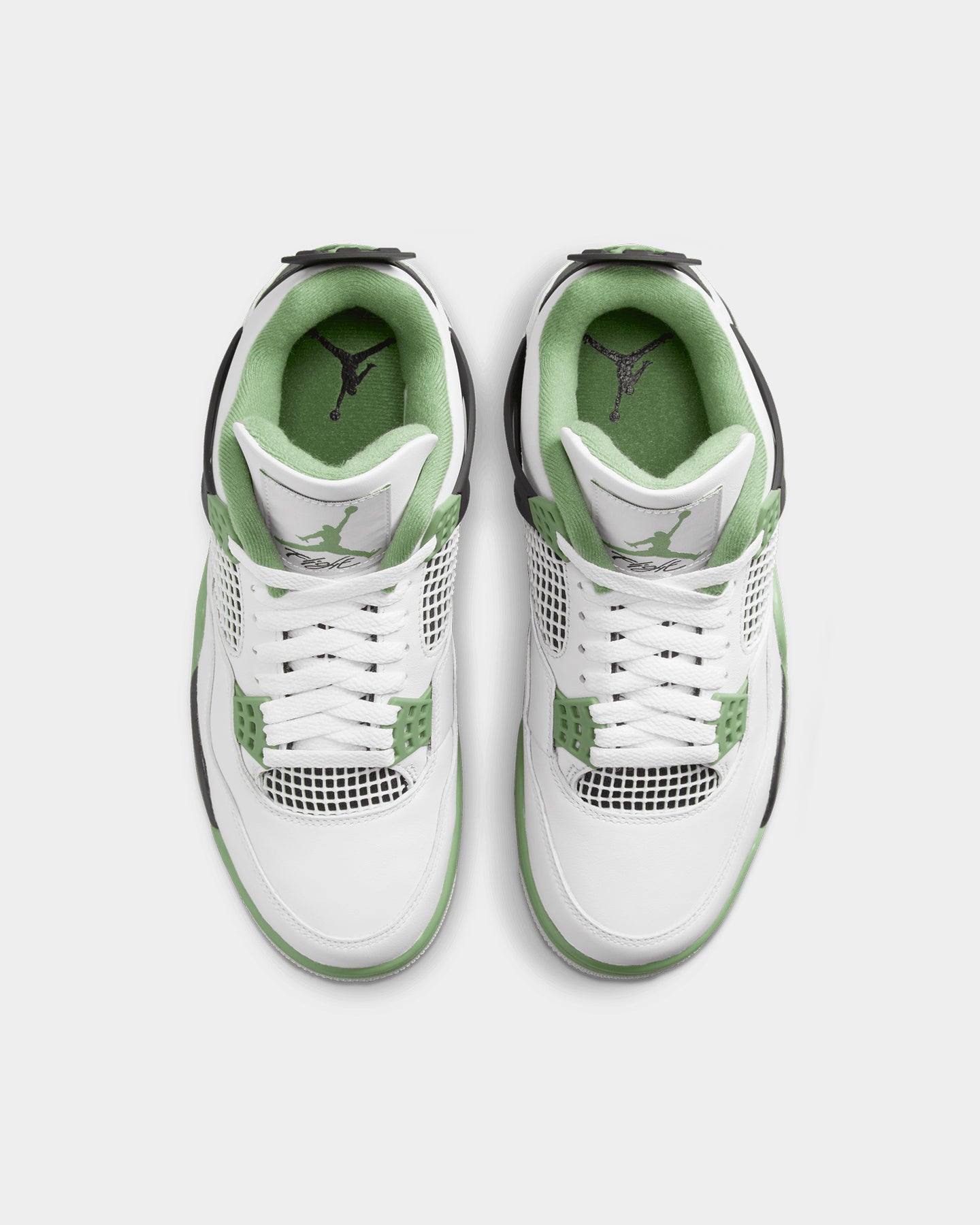 Jordan Women's Air Jordan 4 Retro Seafoam White/Oil Green、mySite、zt4zffjzw