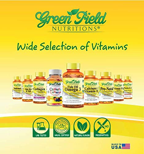 Greenfield Nutritions - Halal Ultra Joint with Collagen & Turmeric - 60 Tablets、mySite、topwebapps